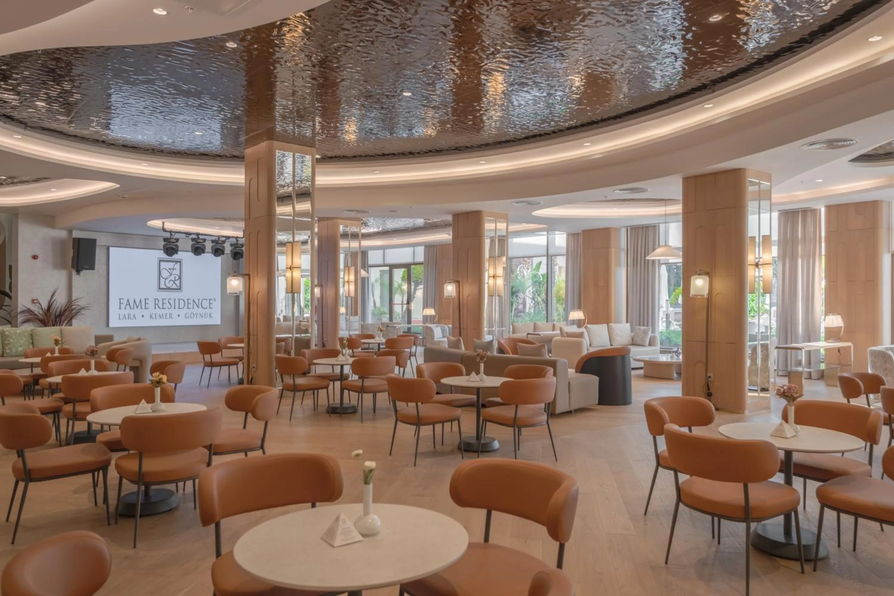 Lounge or bar in Fame Residence Lara & Spa