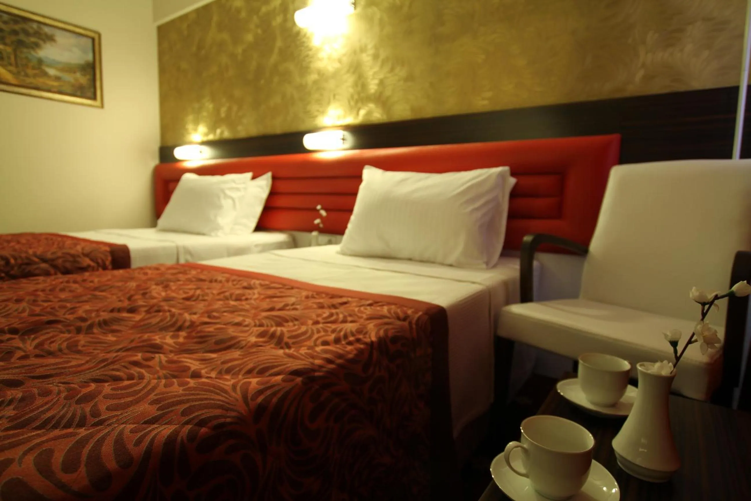 Decorative detail, Bed in Marwa Hotel