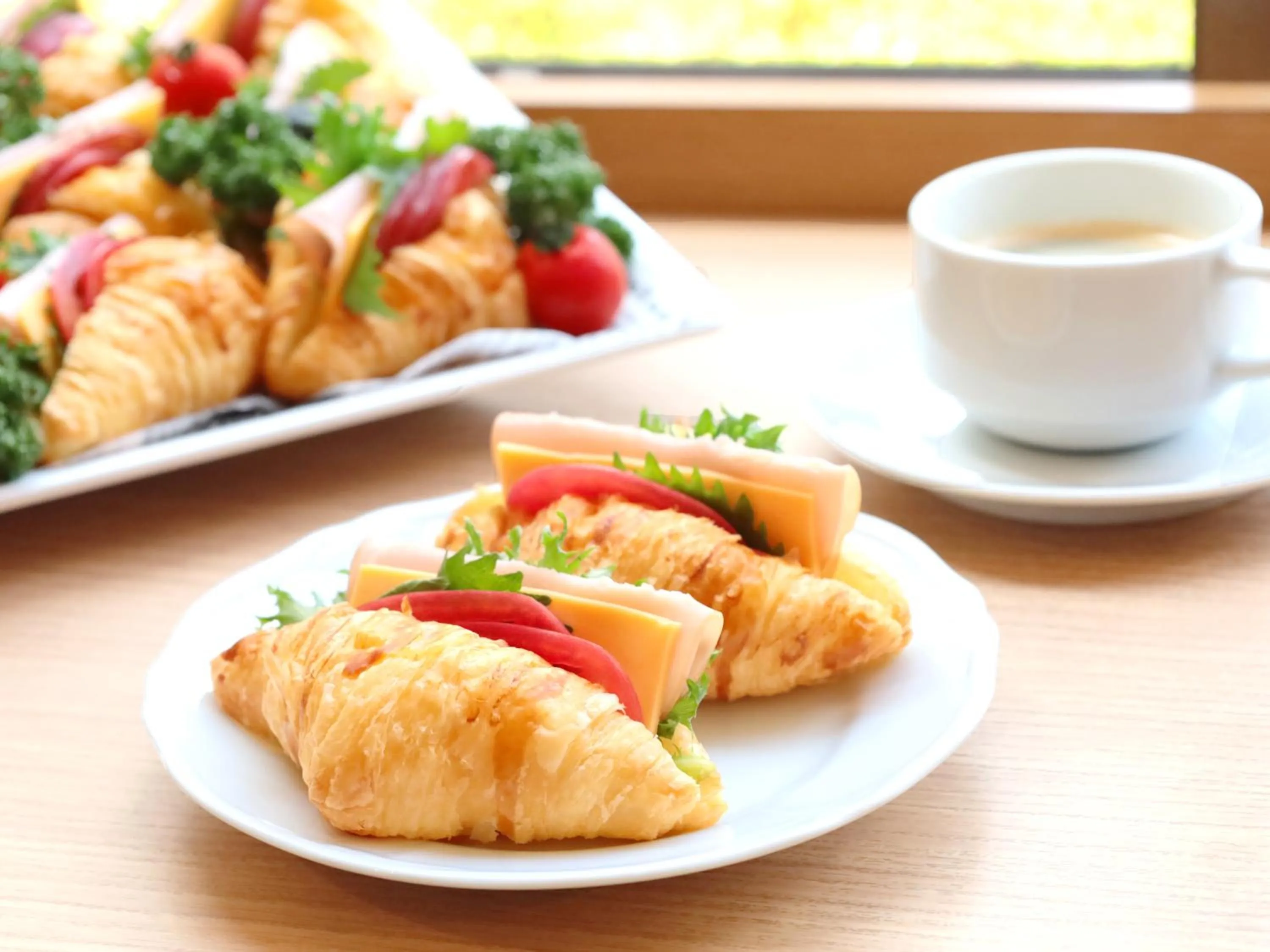 Buffet breakfast in Hotel Elcient Kyoto Hachijoguchi