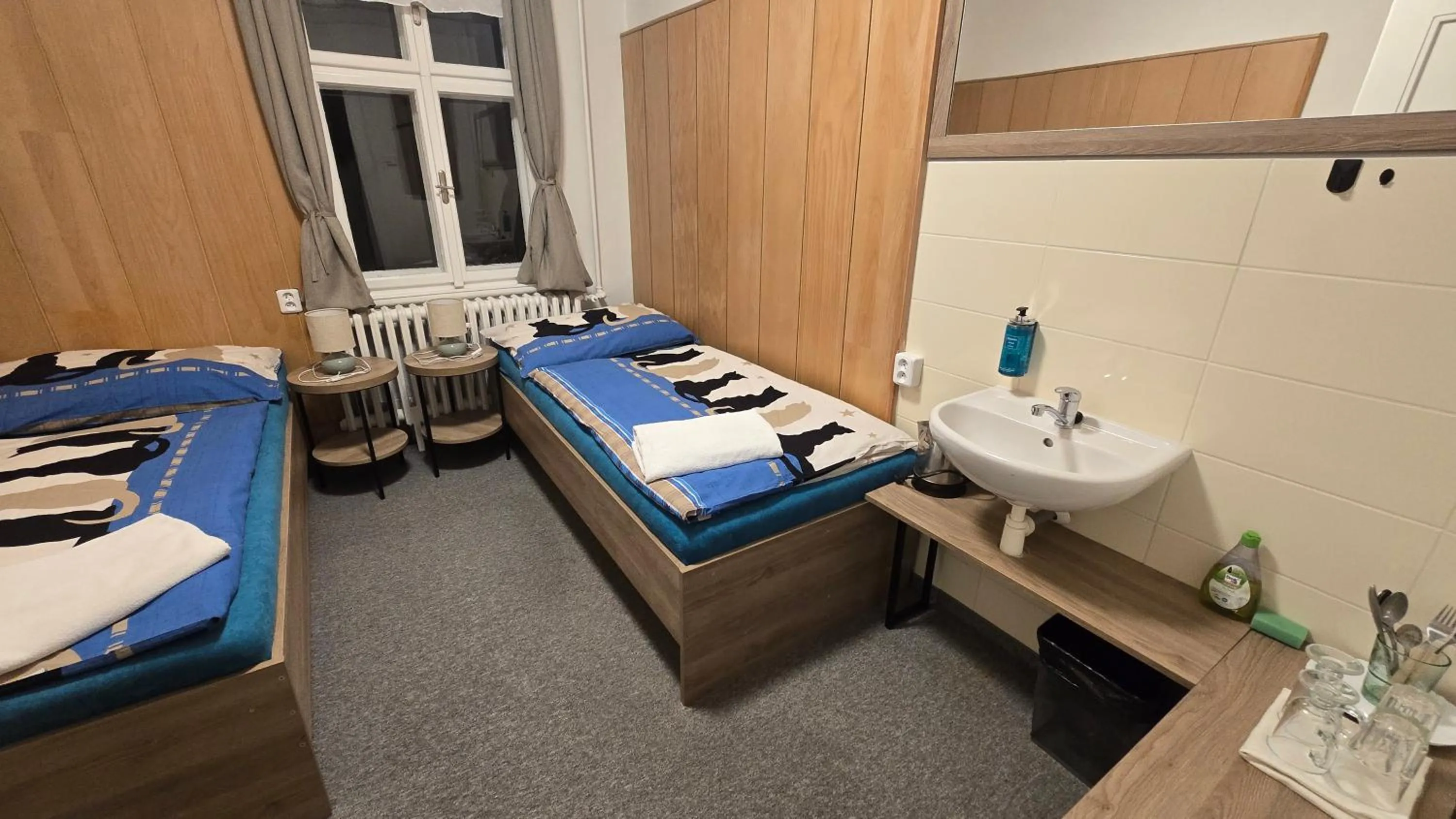 Bedroom, Bed in Hostel Fortuna
