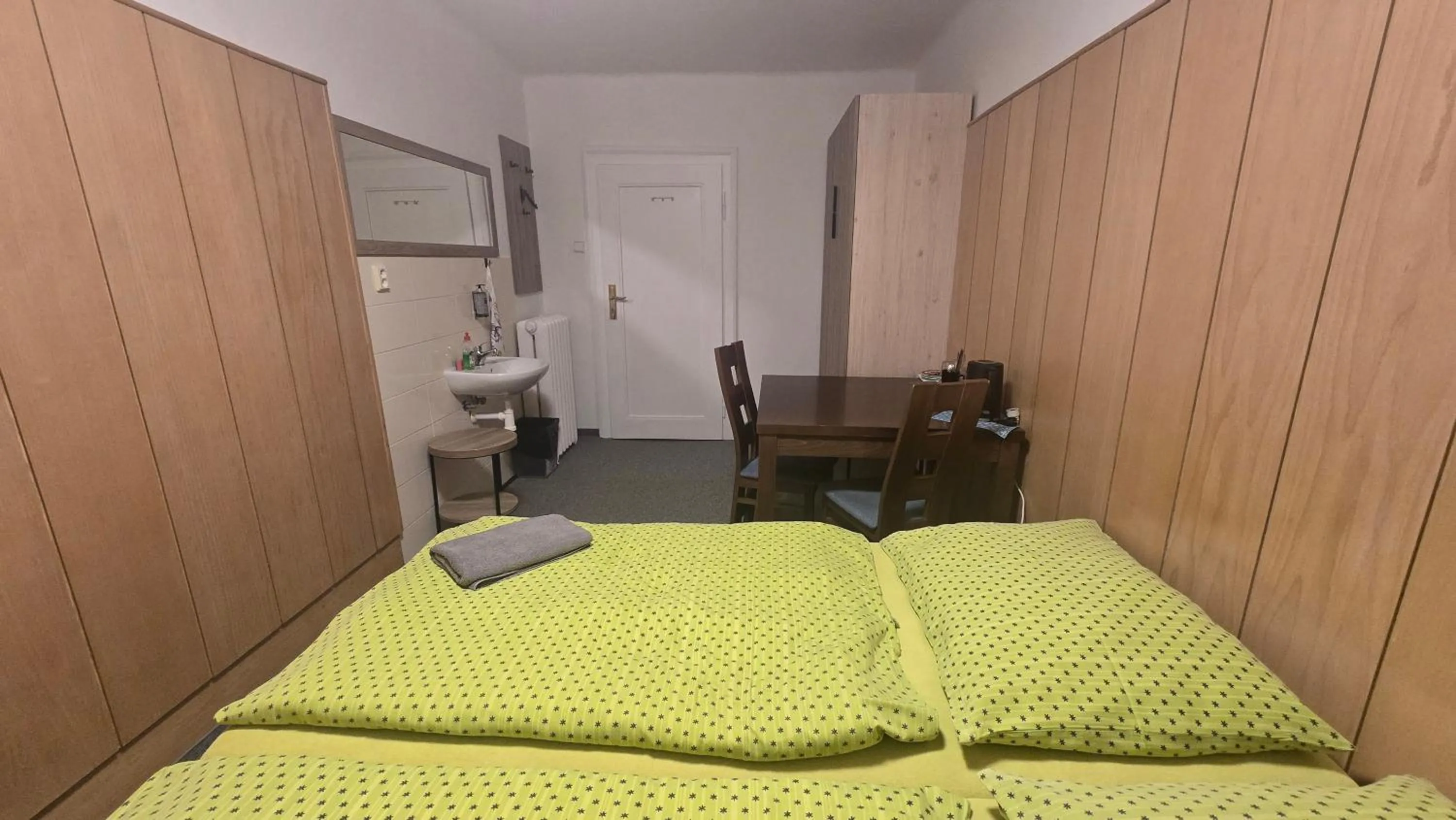 Bedroom, Bed in Hostel Fortuna