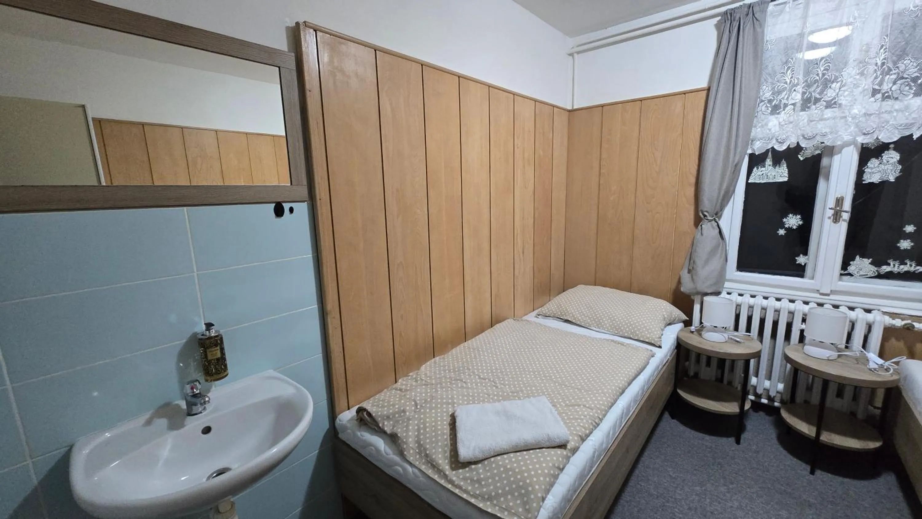 Bedroom, Bed in Hostel Fortuna