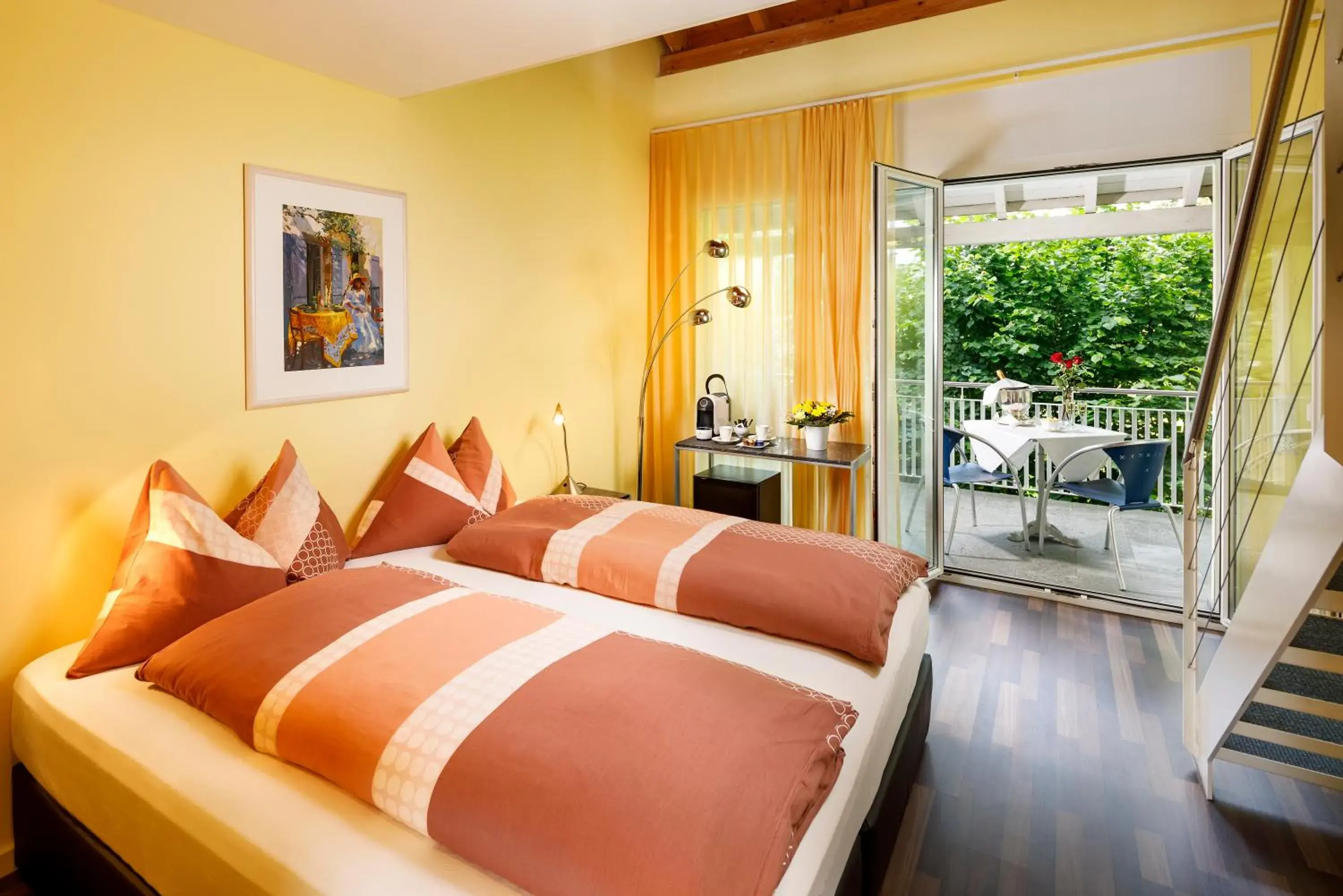 Bedroom, Bed in Seehotel Beinwil am See Swiss Quality Bedroom, Bed in Seehotel Beinwil am See Swiss Quality