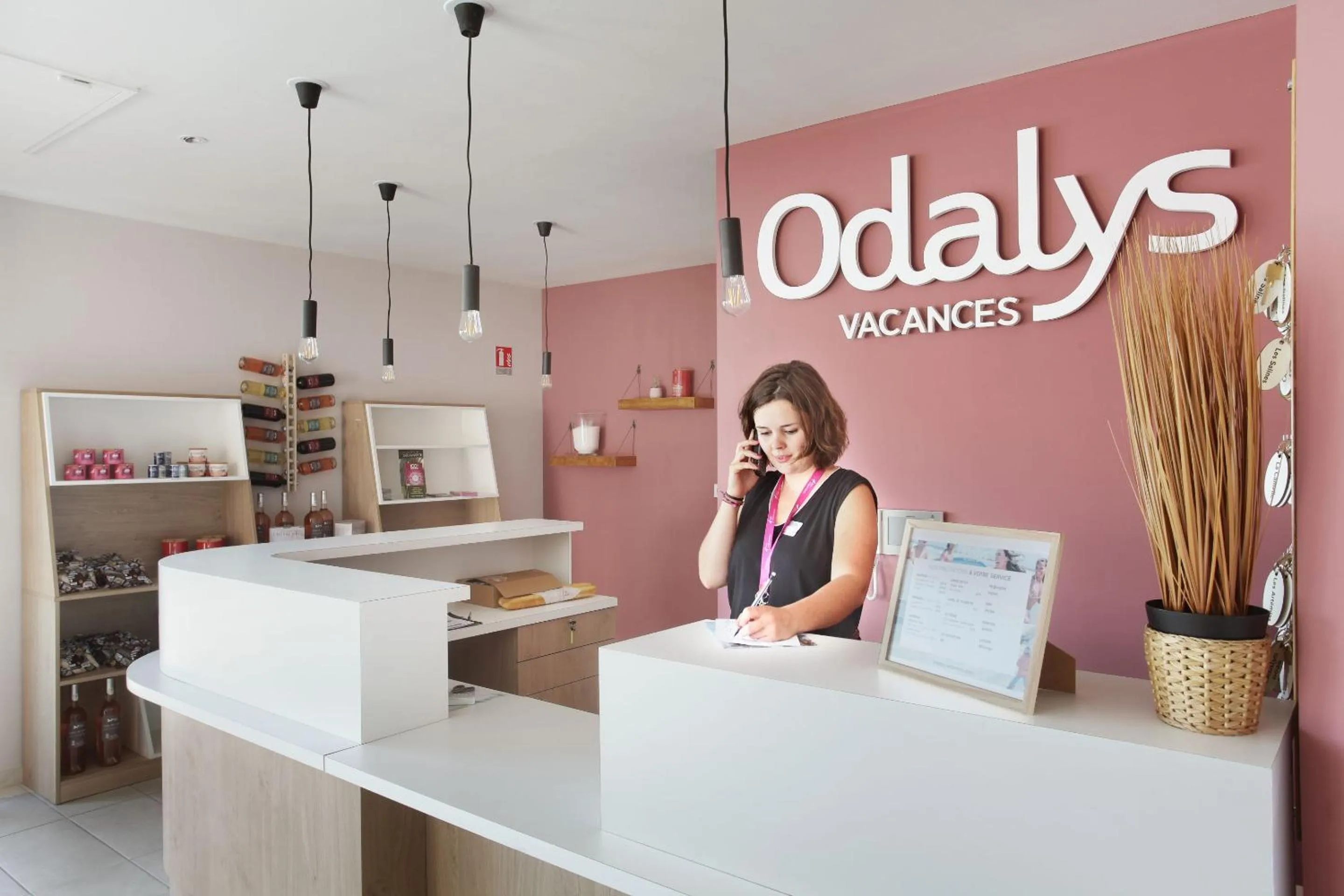 Lobby or reception in Résidence Odalys Fleur de Sel