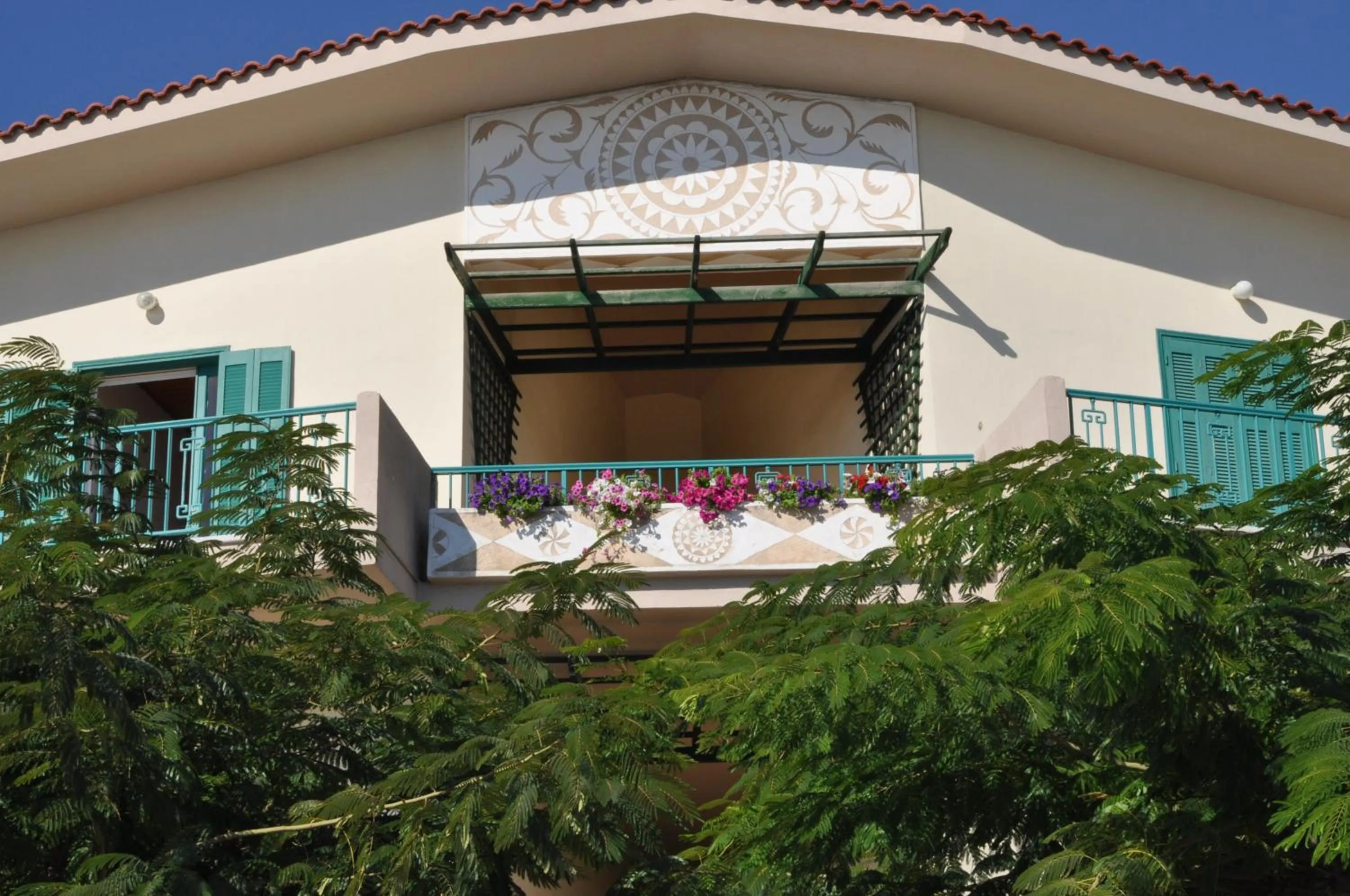 Balcony/Terrace in Kyveli Hotel Apartments