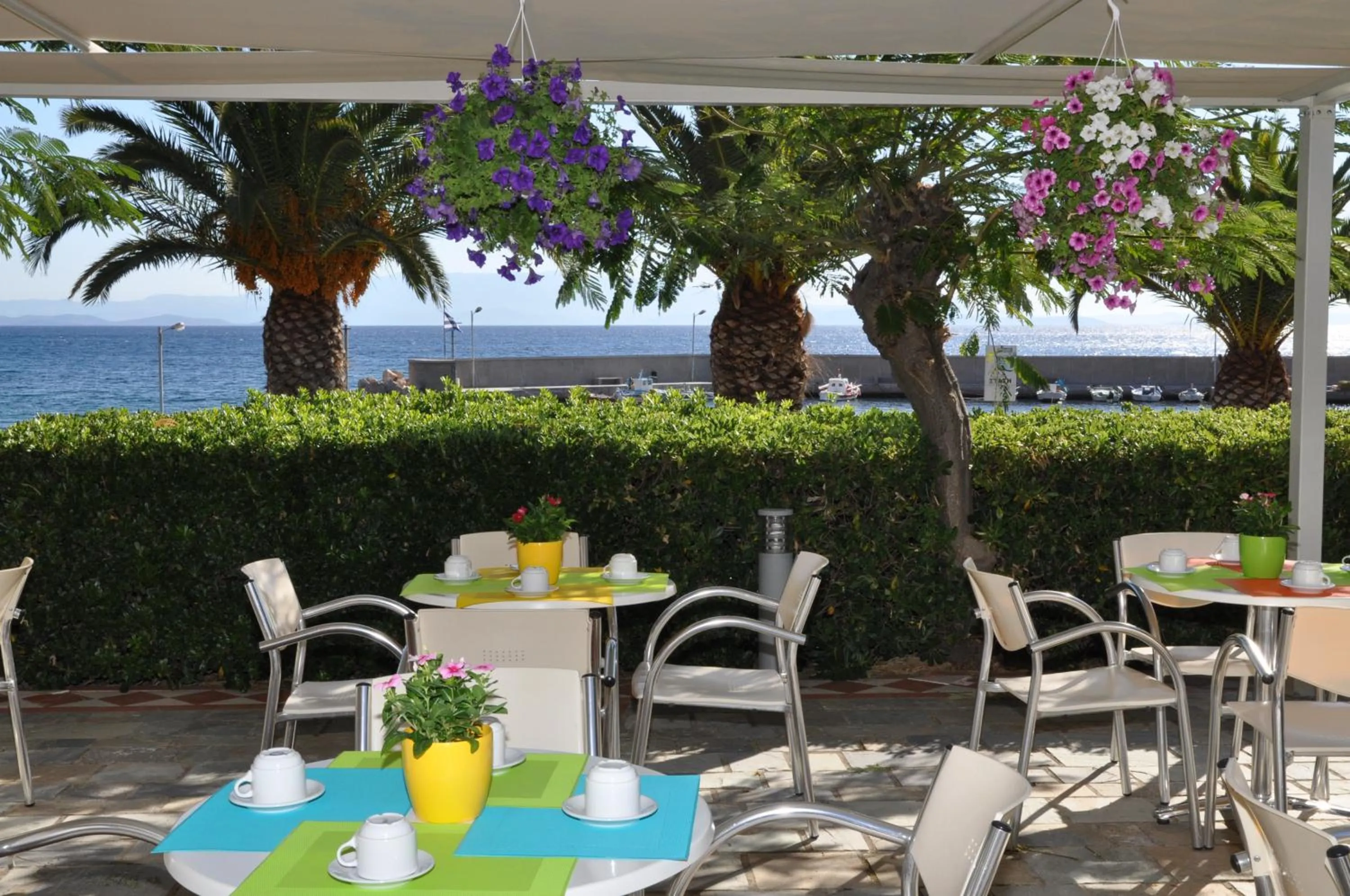 Patio in Kyveli Hotel Apartments
