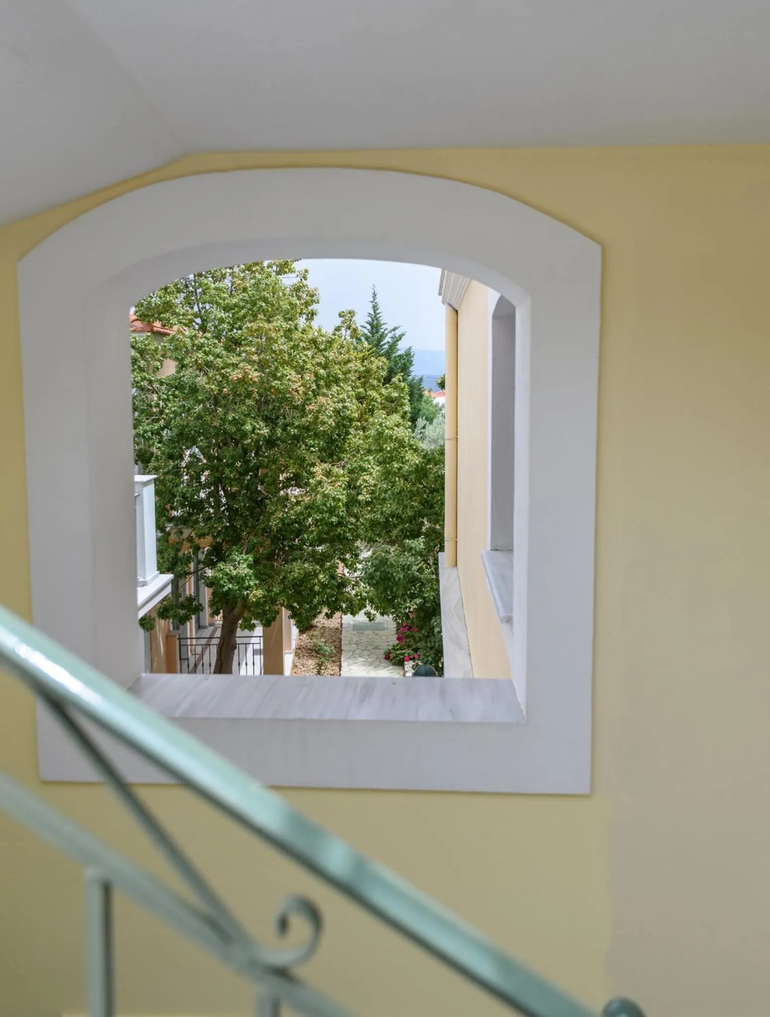 Garden view in Kyveli Hotel Apartments