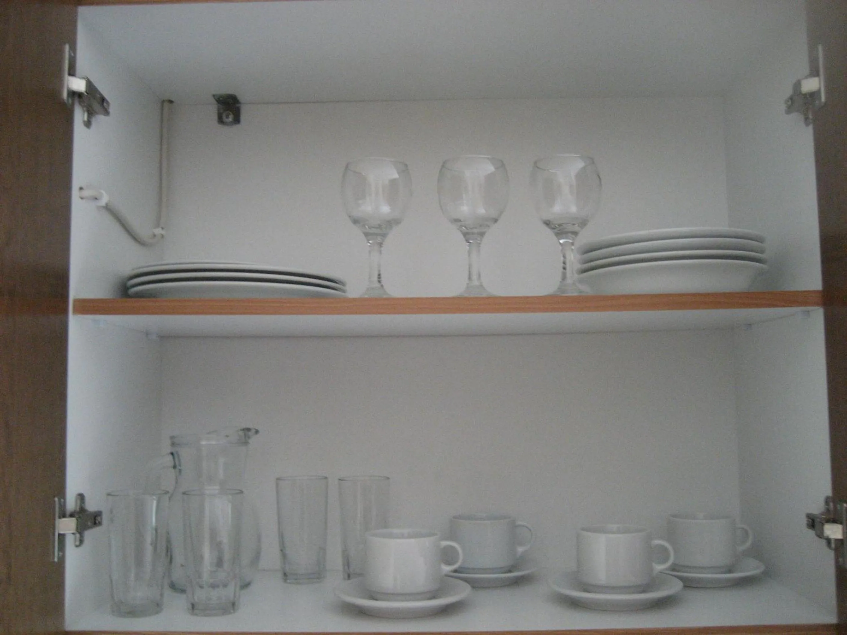 Kitchen or kitchenette in Kyveli Hotel Apartments