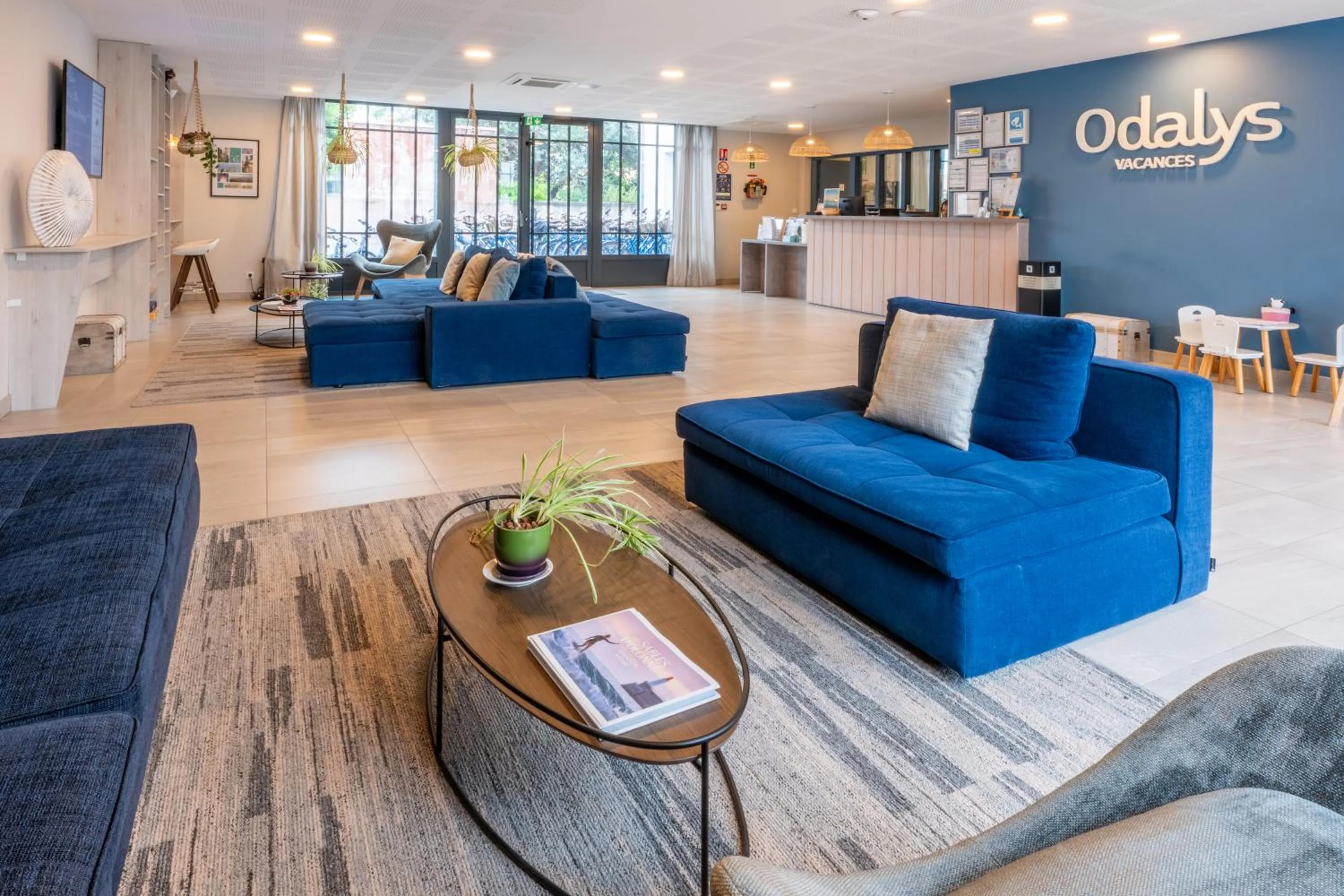 Lobby or reception in Résidence Odalys Rêve d'île