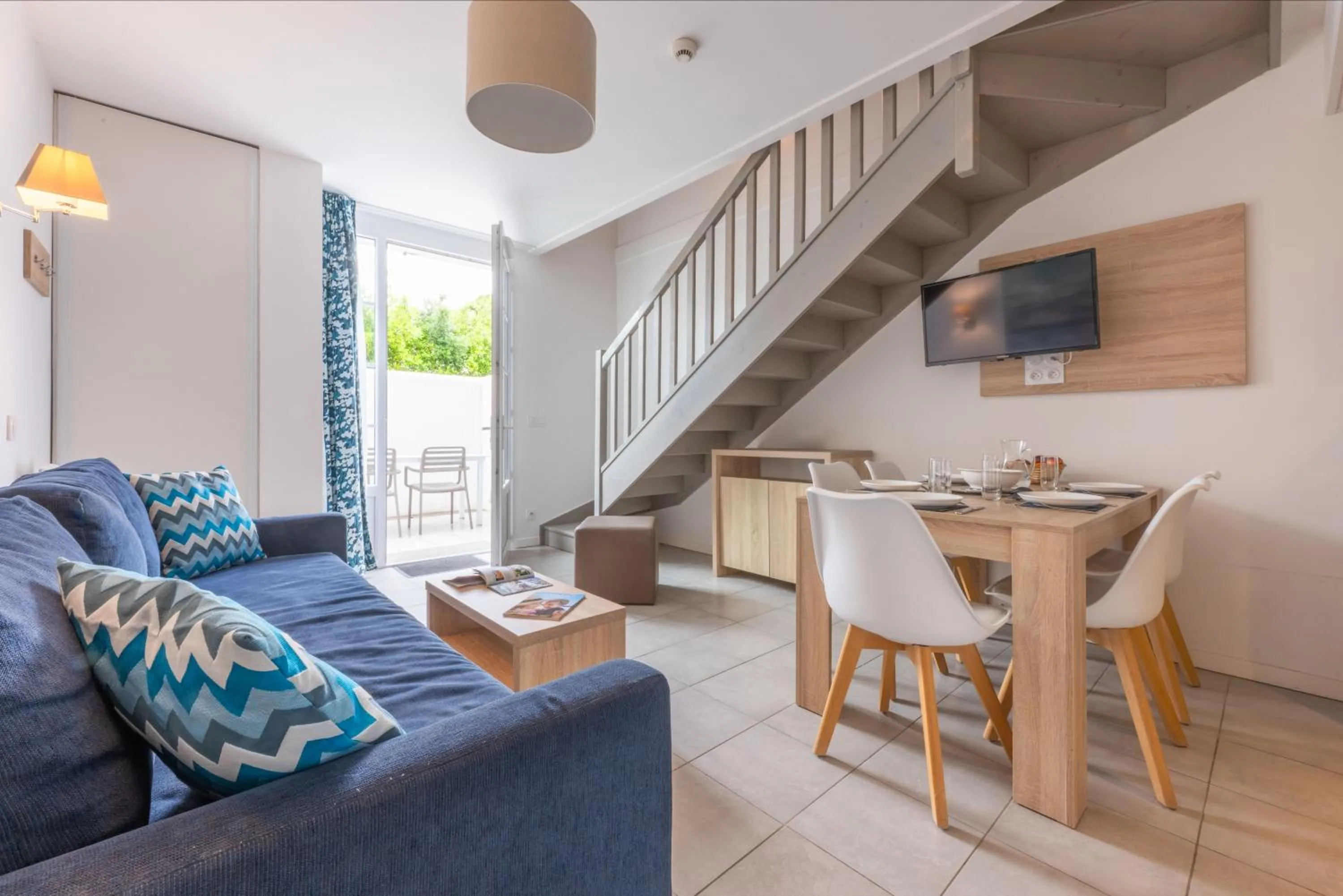 Dining area in Résidence Odalys Rêve d'île