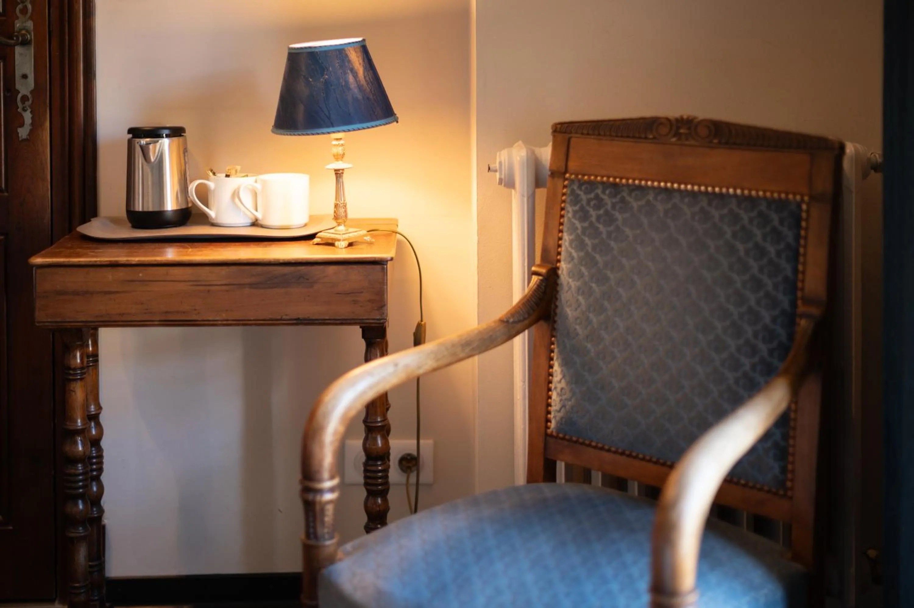 Decorative detail in Hôtel La Couleuvrine Sarlat Centre Ville