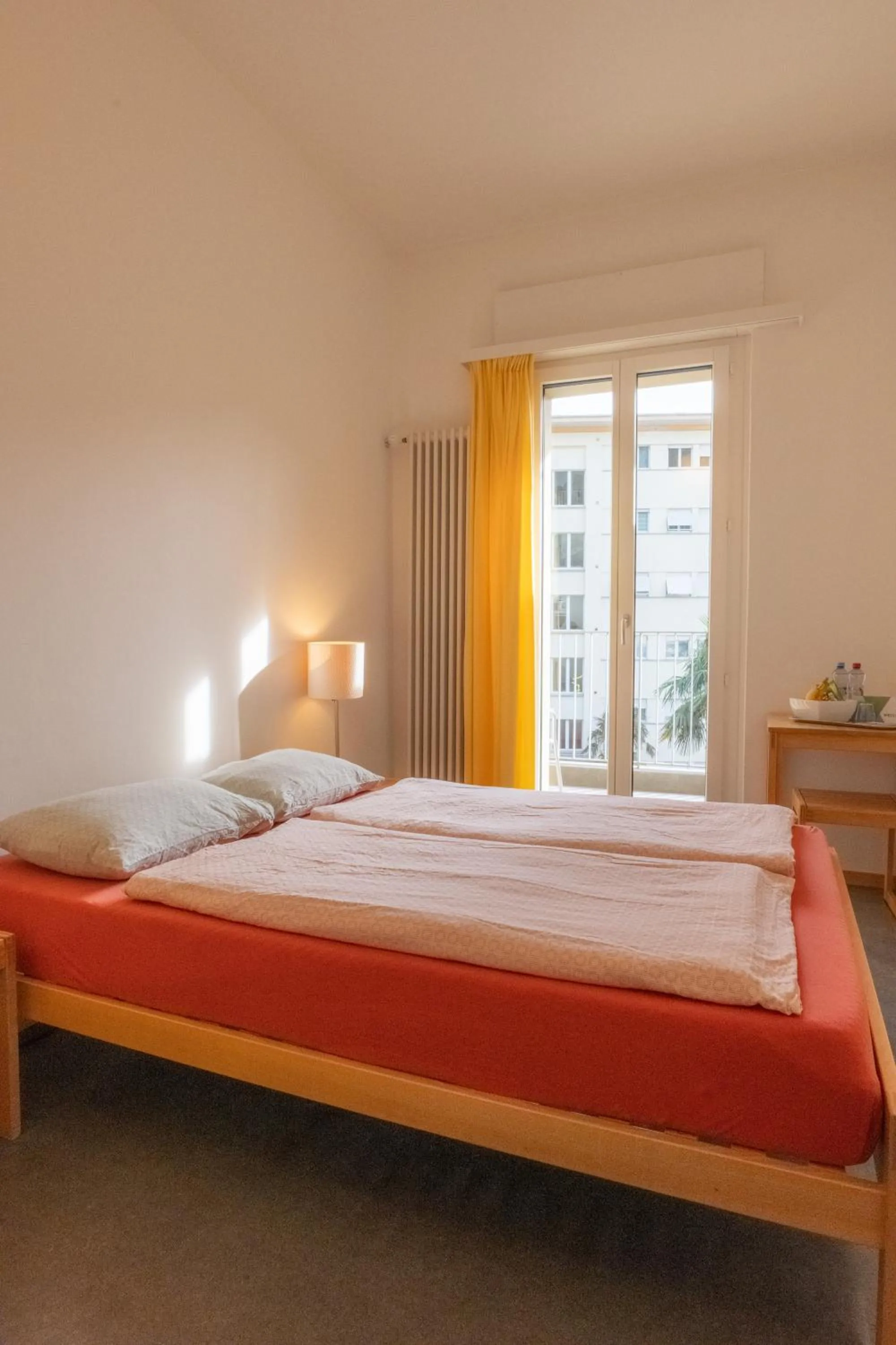 Bed in Locarno Youth Hostel