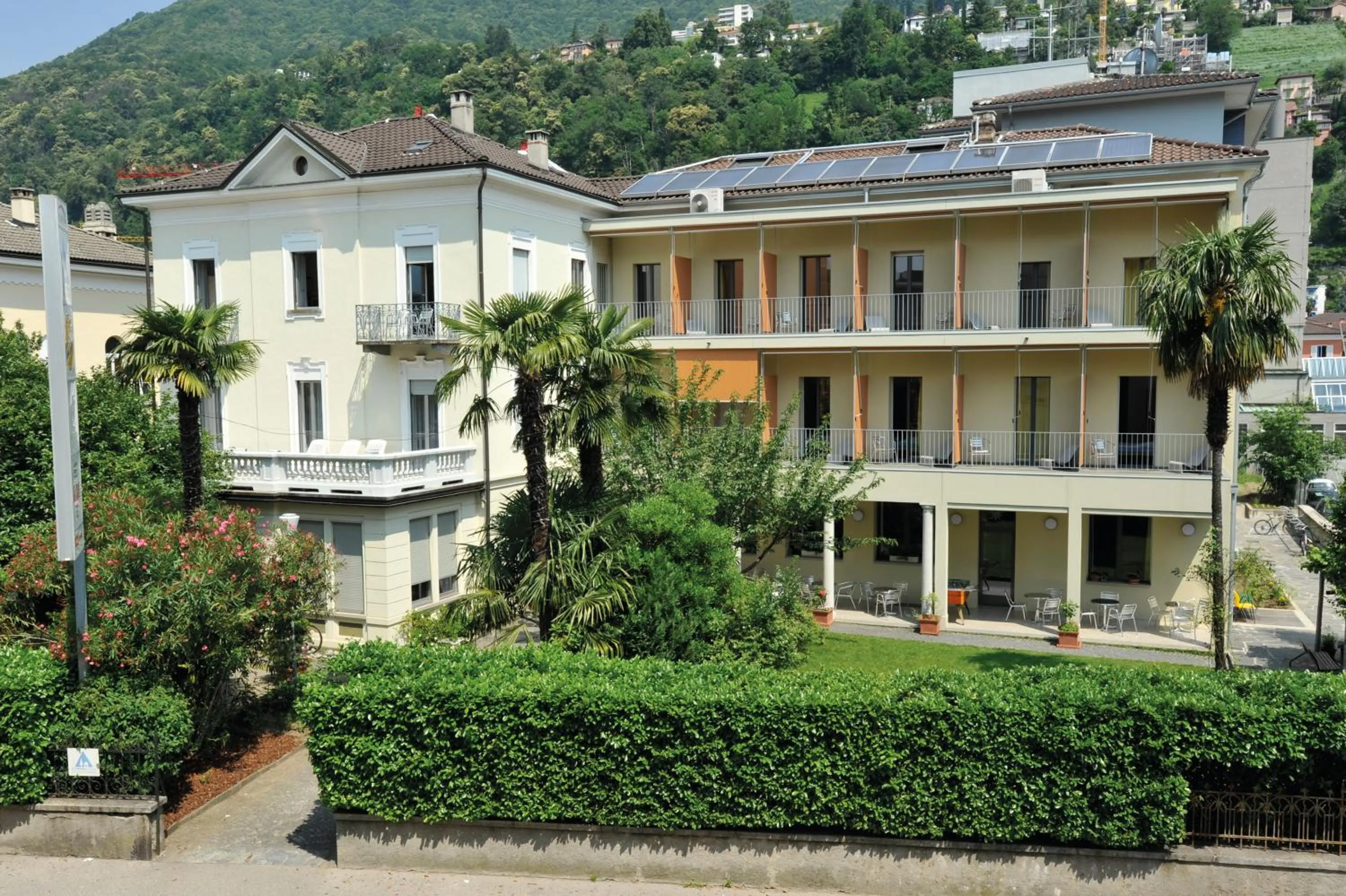 Property building in Locarno Youth Hostel
