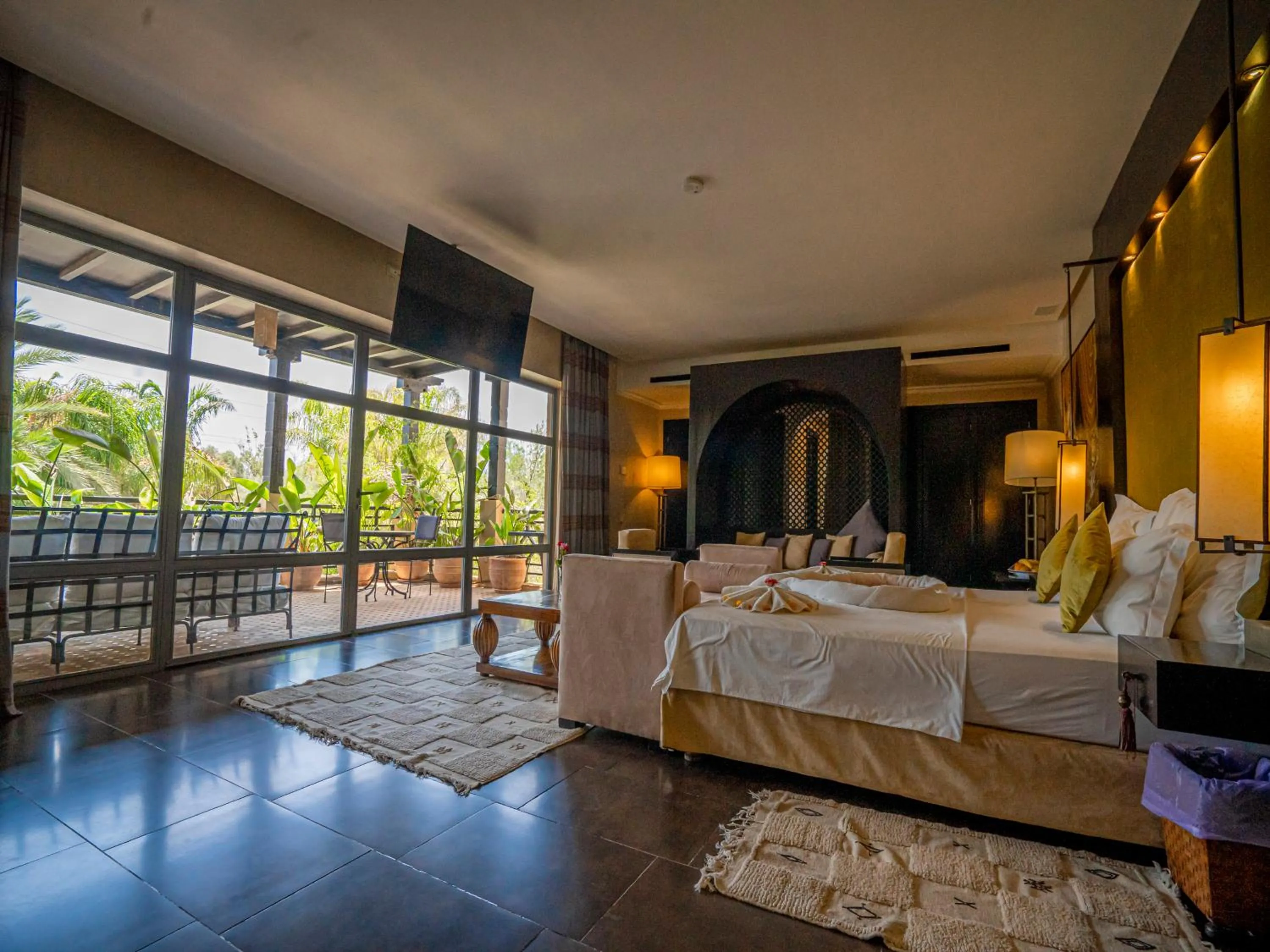 Bedroom, Bed in Palais Mirage d'Atlas, Suites de Luxe & Spa