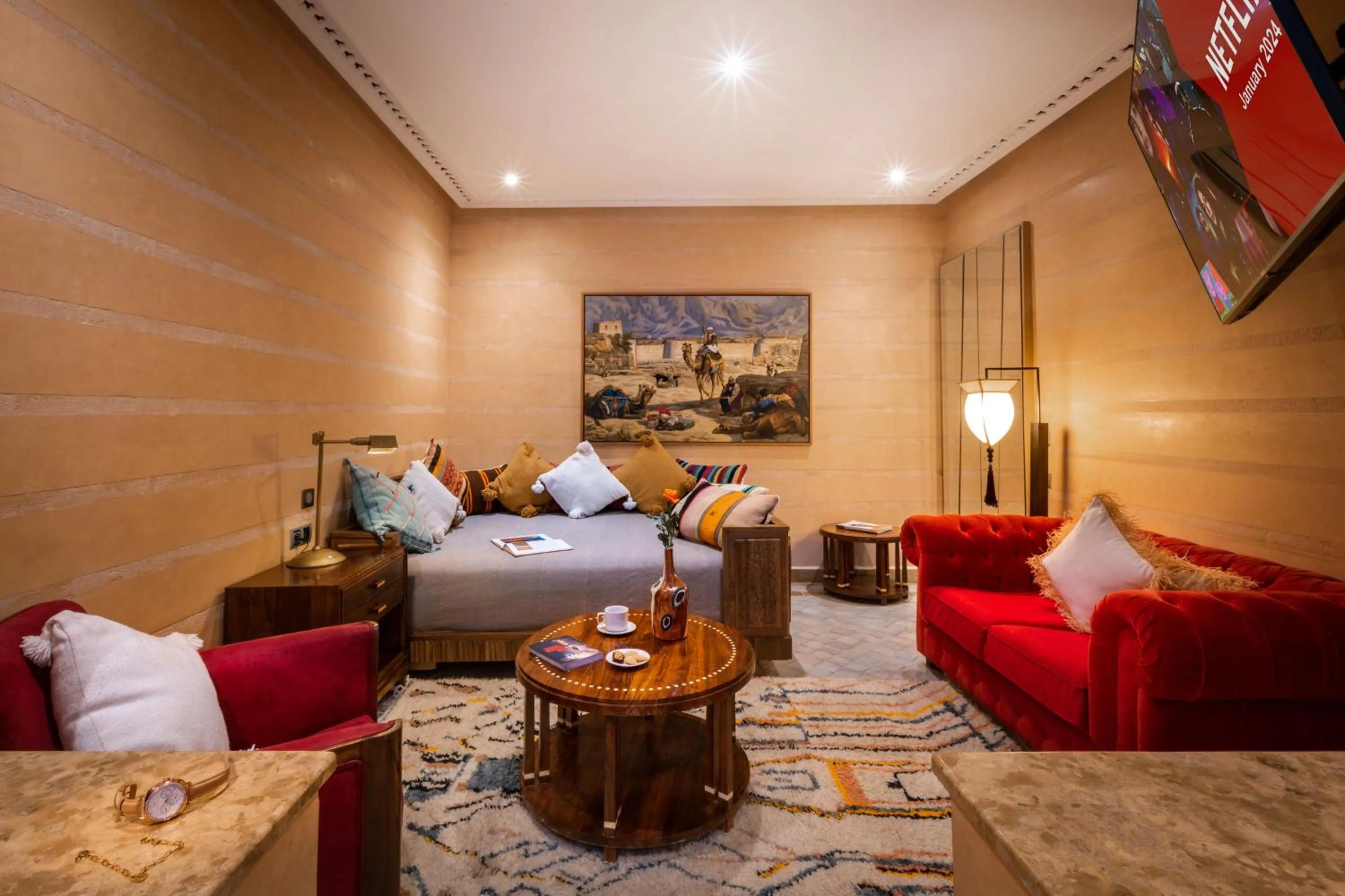 Bedroom in Palais Mirage d'Atlas, Suites de Luxe & Spa