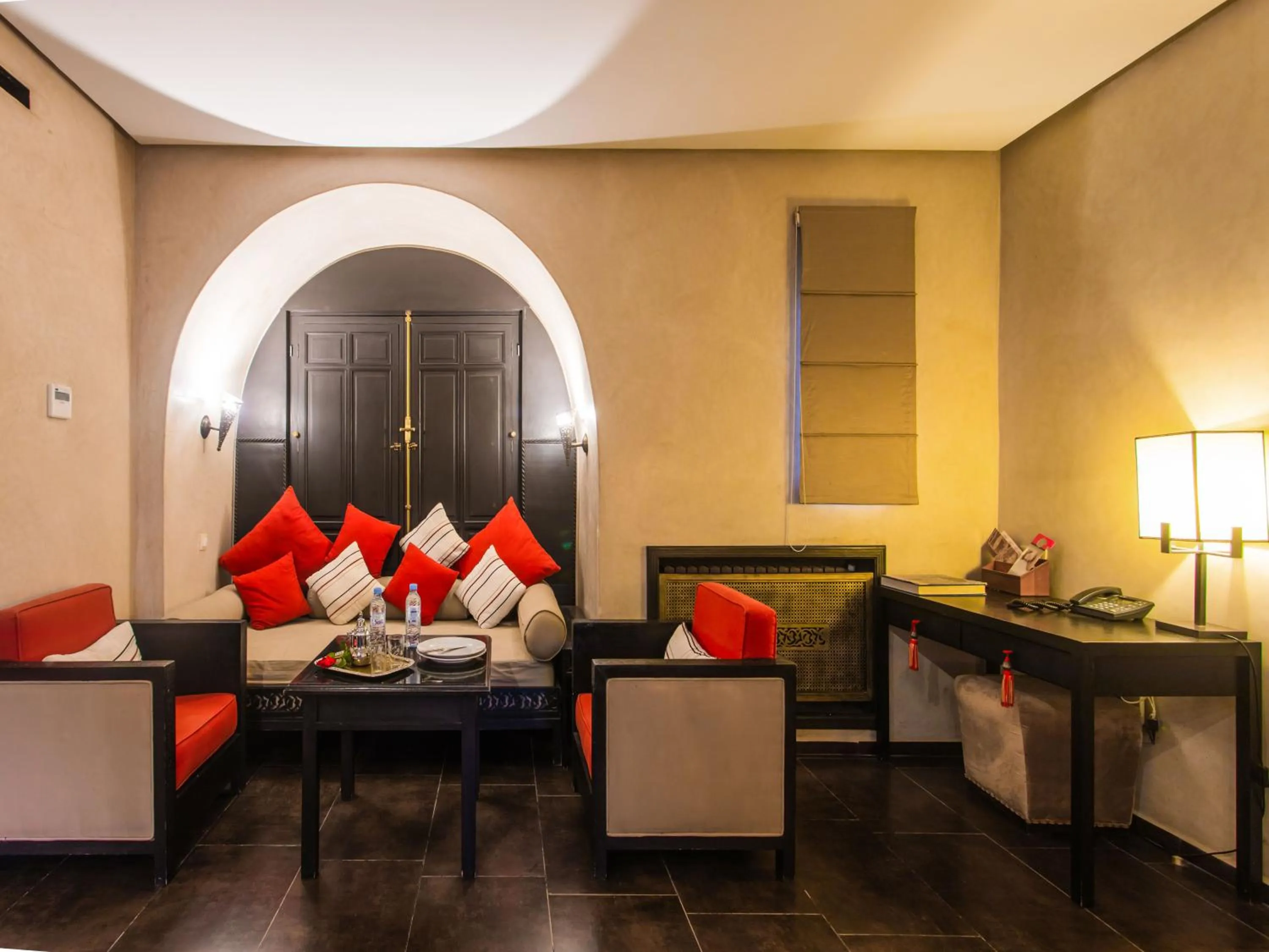 Living room in Palais Mirage d'Atlas, Suites de Luxe & Spa