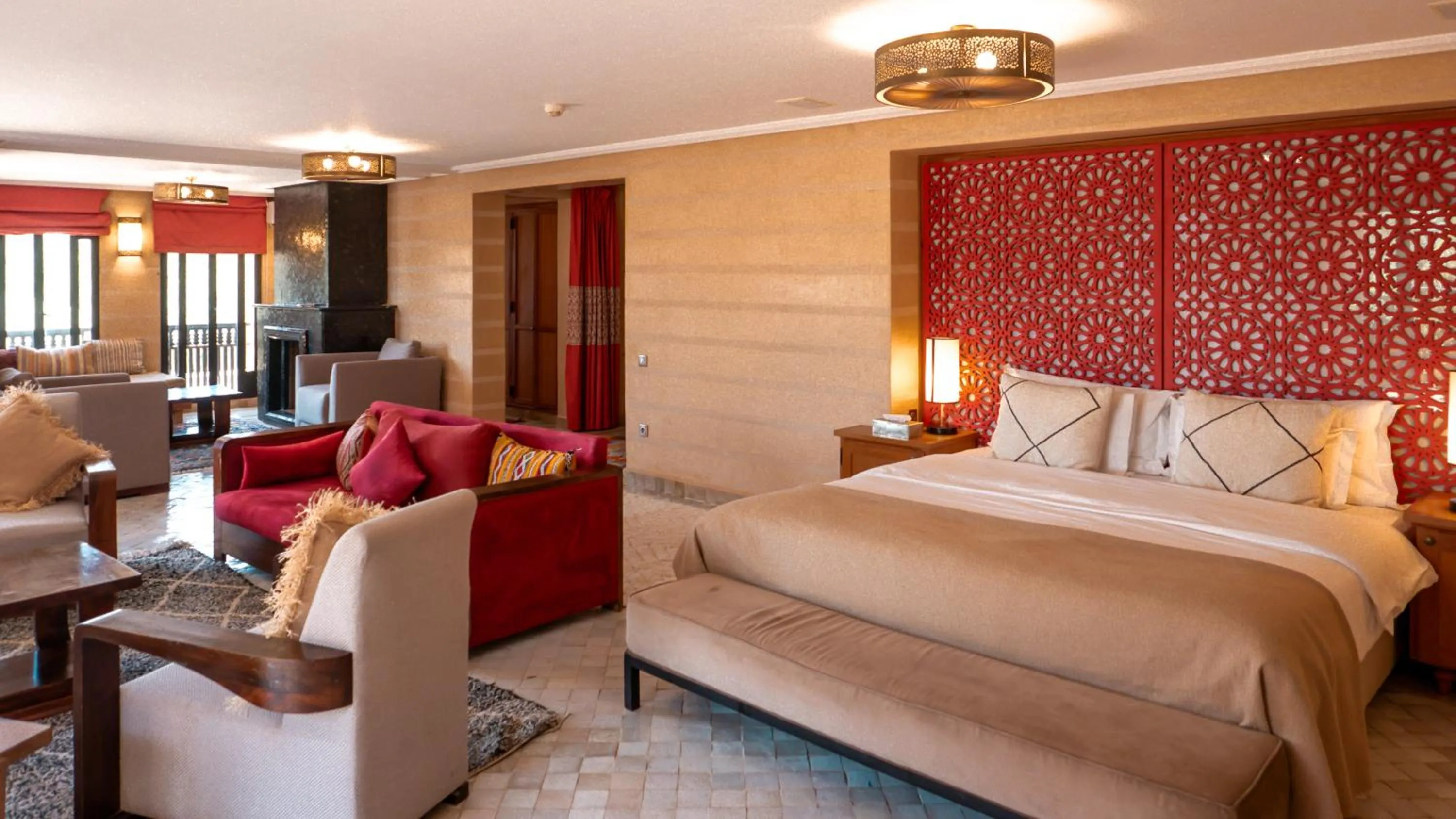 Bedroom, Bed in Palais Mirage d'Atlas, Suites de Luxe & Spa