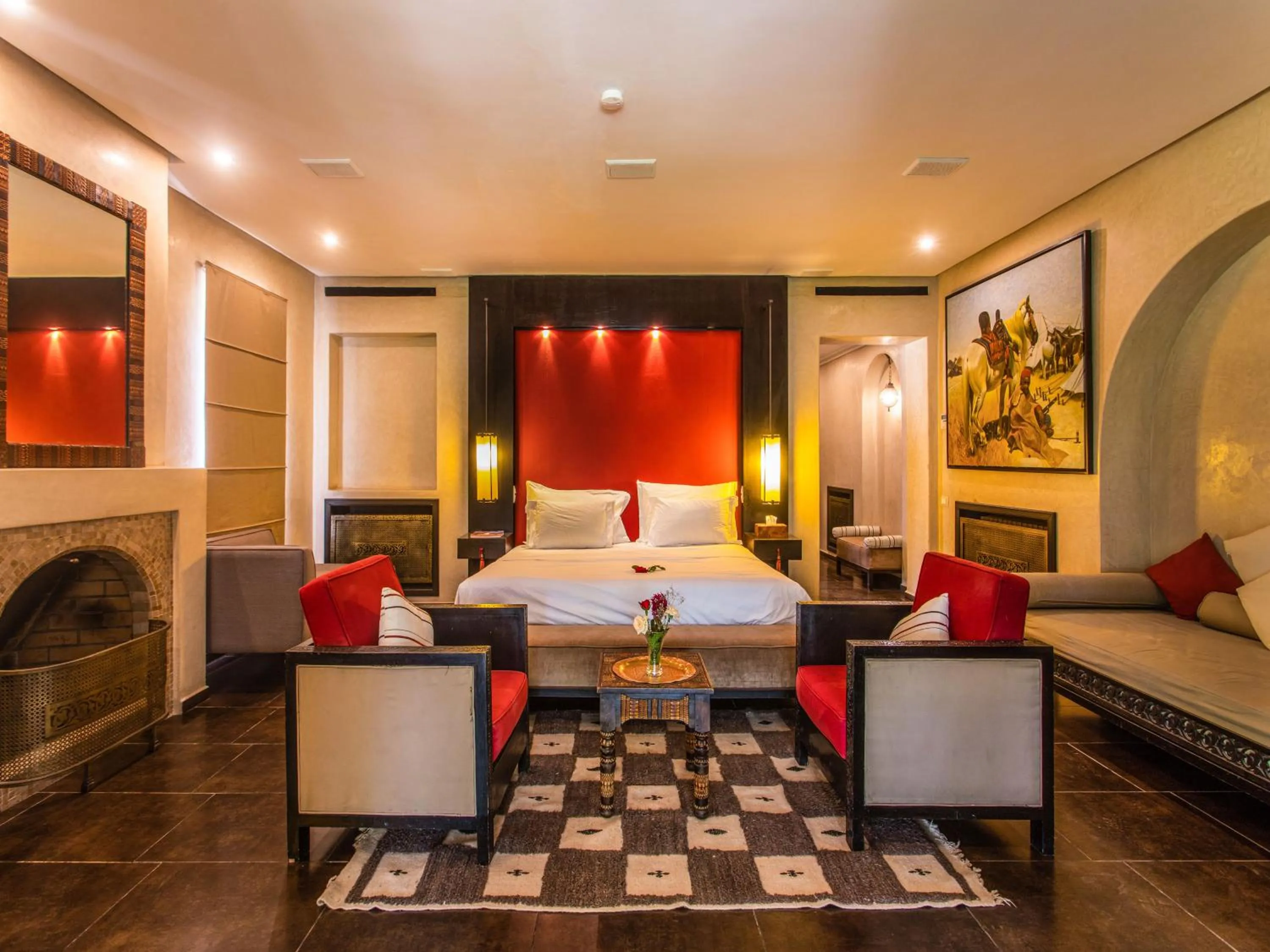 Photo of the whole room, Bed in Palais Mirage d'Atlas, Suites de Luxe & Spa