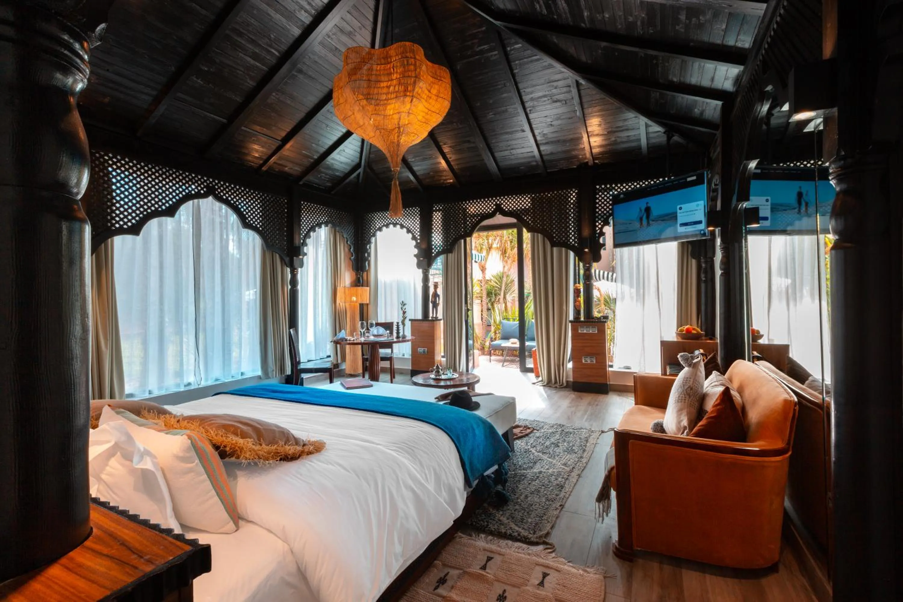 Bedroom, Bed in Palais Mirage d'Atlas, Suites de Luxe & Spa