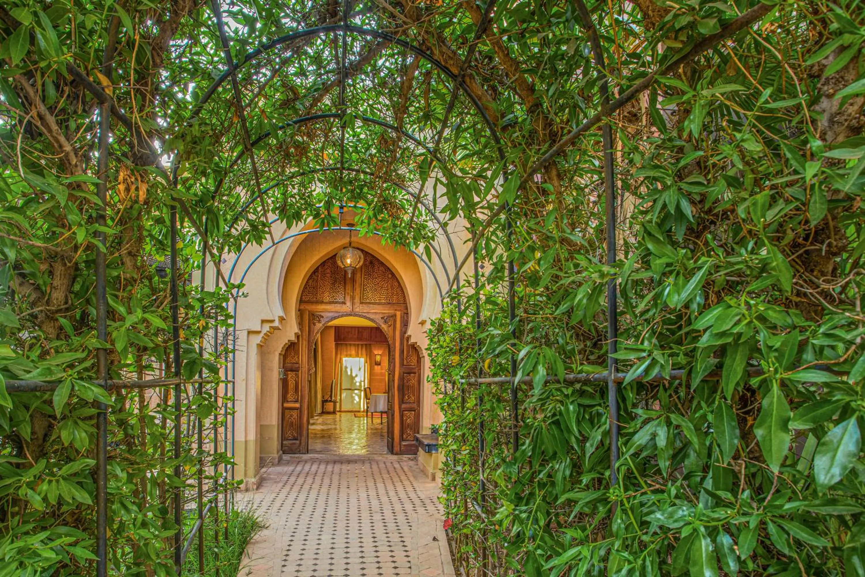 Garden in Palais Mirage d'Atlas, Suites de Luxe & Spa