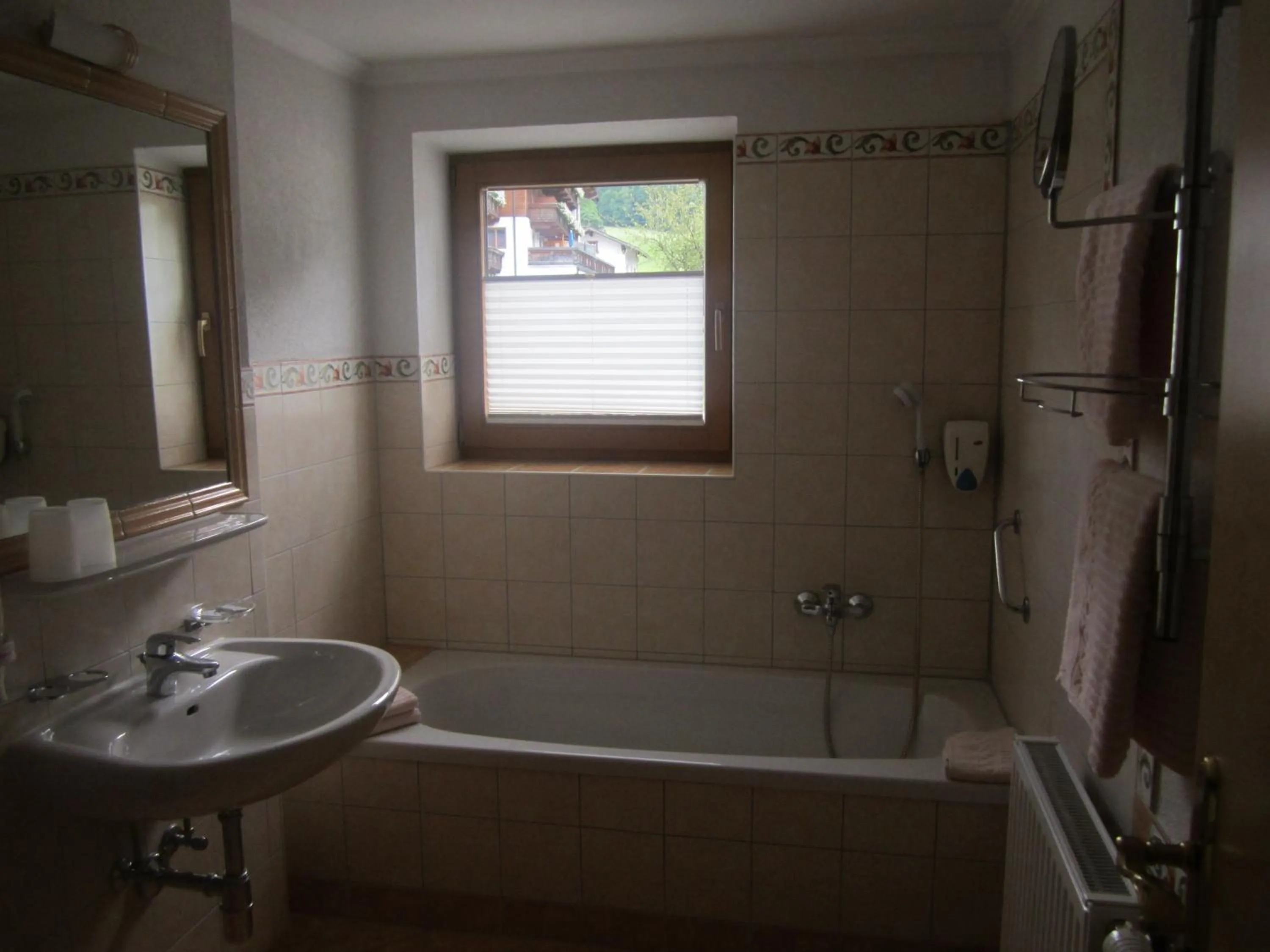 Bathroom in Hotel Schneeberger