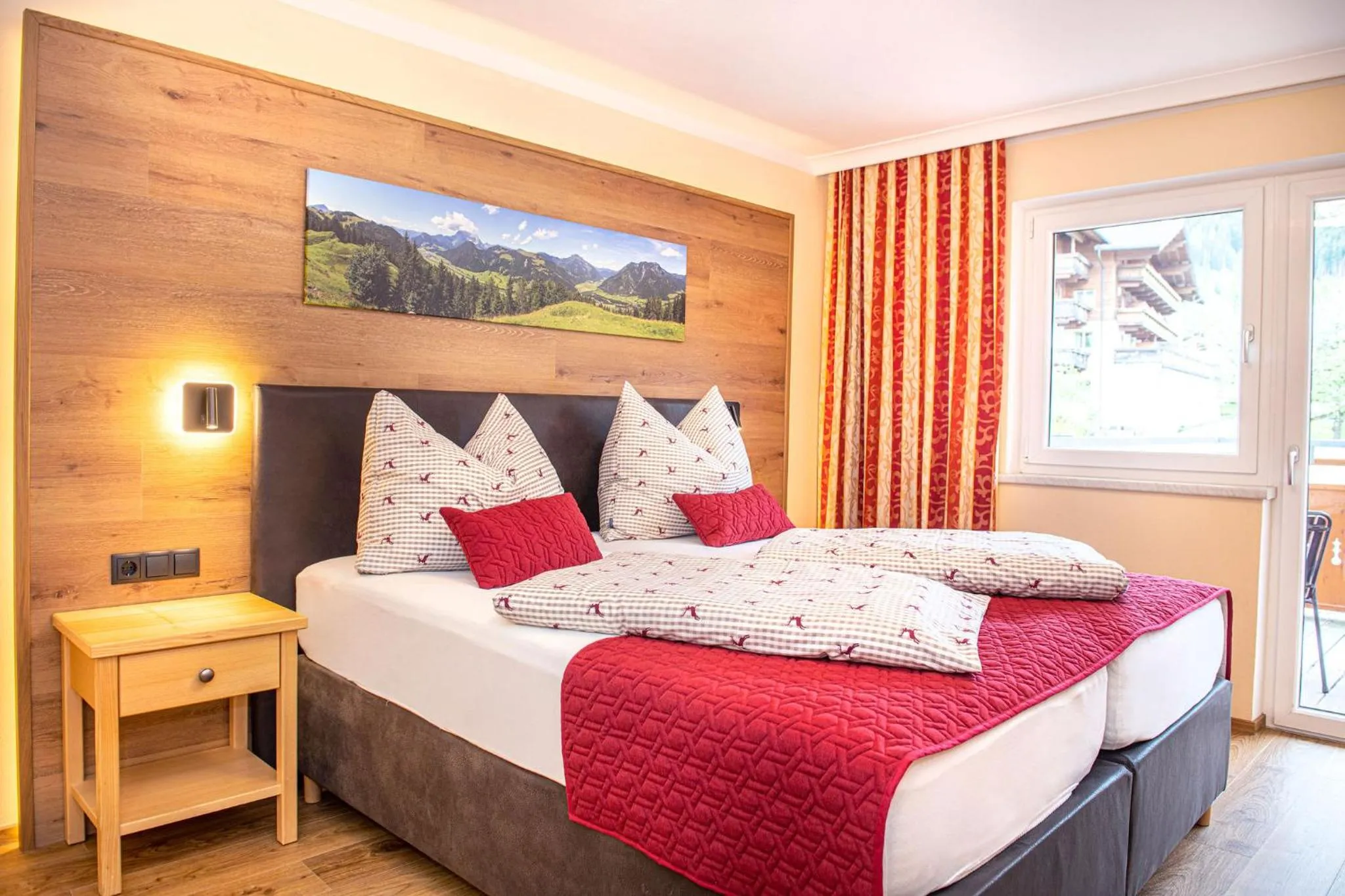 Photo of the whole room, Bed in Hotel Schneeberger