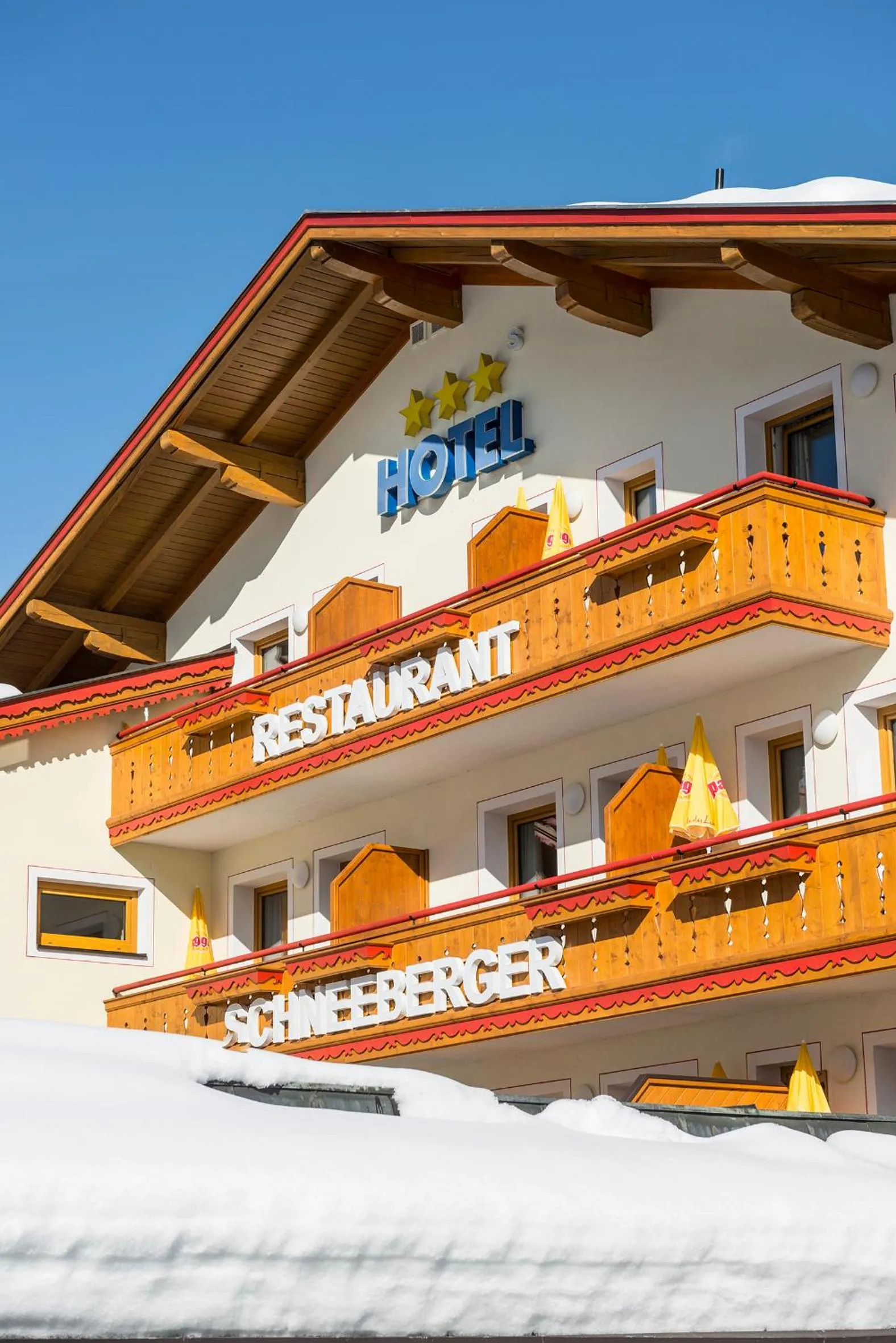 Property building in Hotel Schneeberger