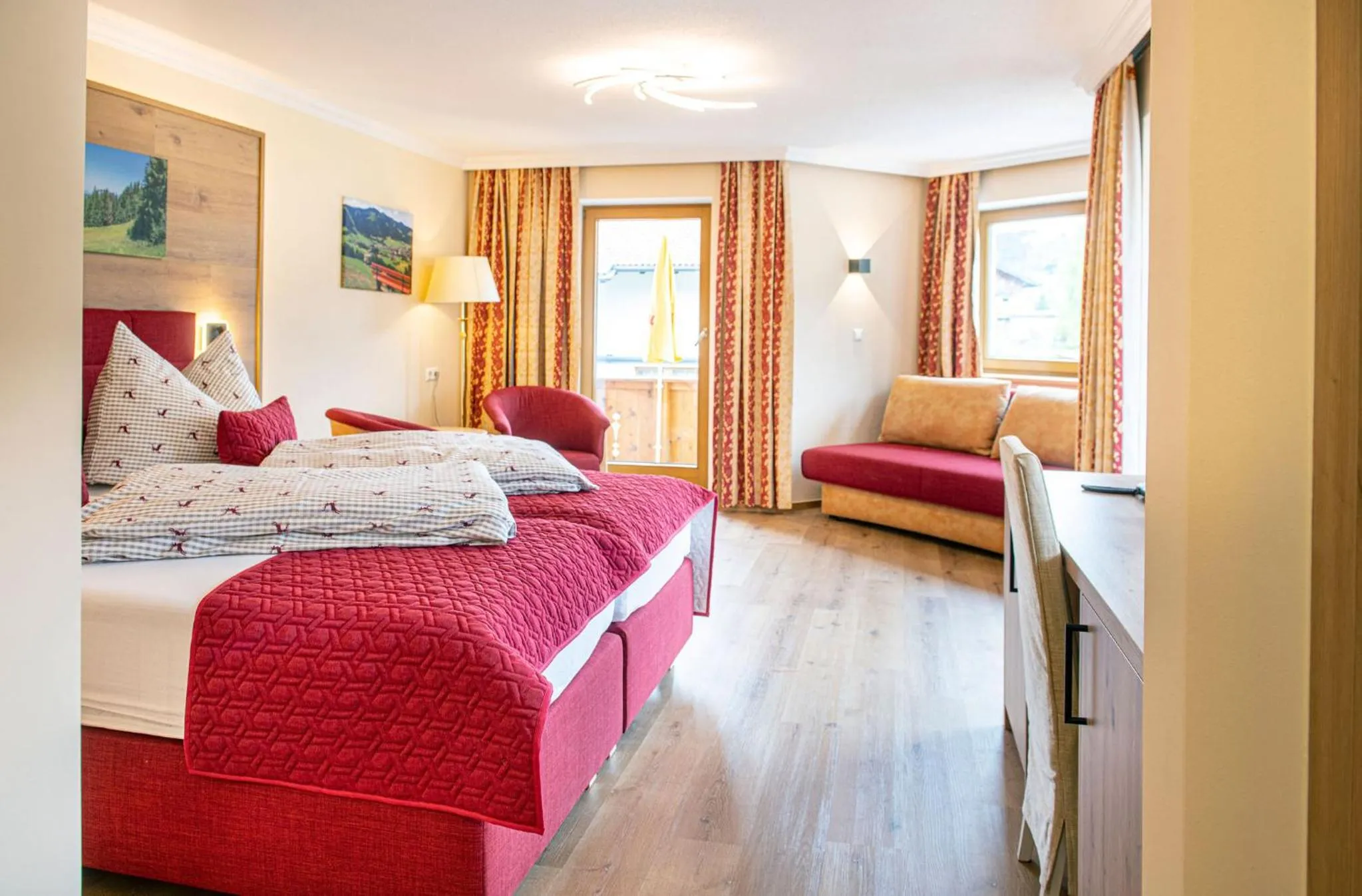 Photo of the whole room, Bed in Hotel Schneeberger