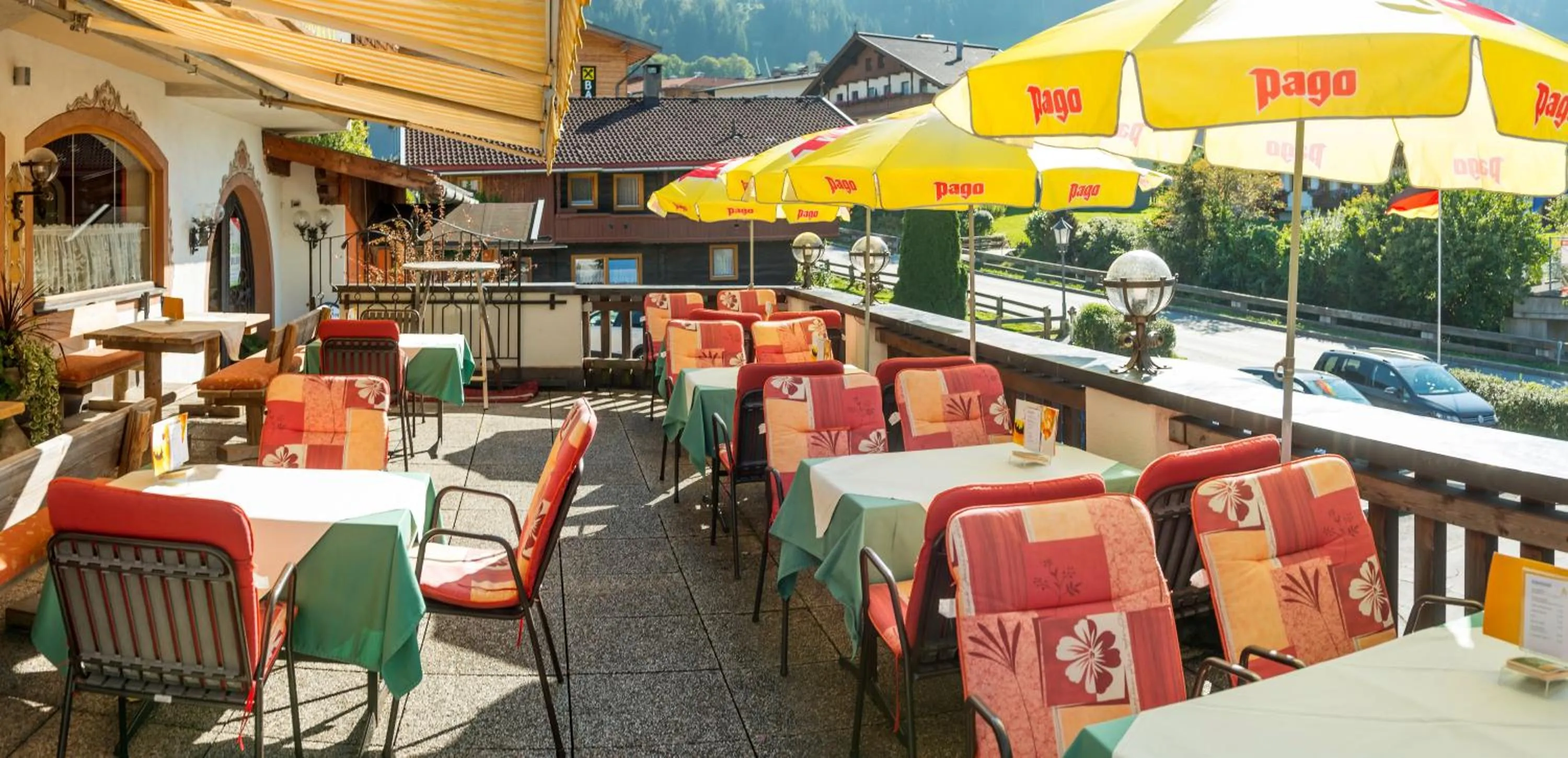Balcony/Terrace in Hotel Schneeberger