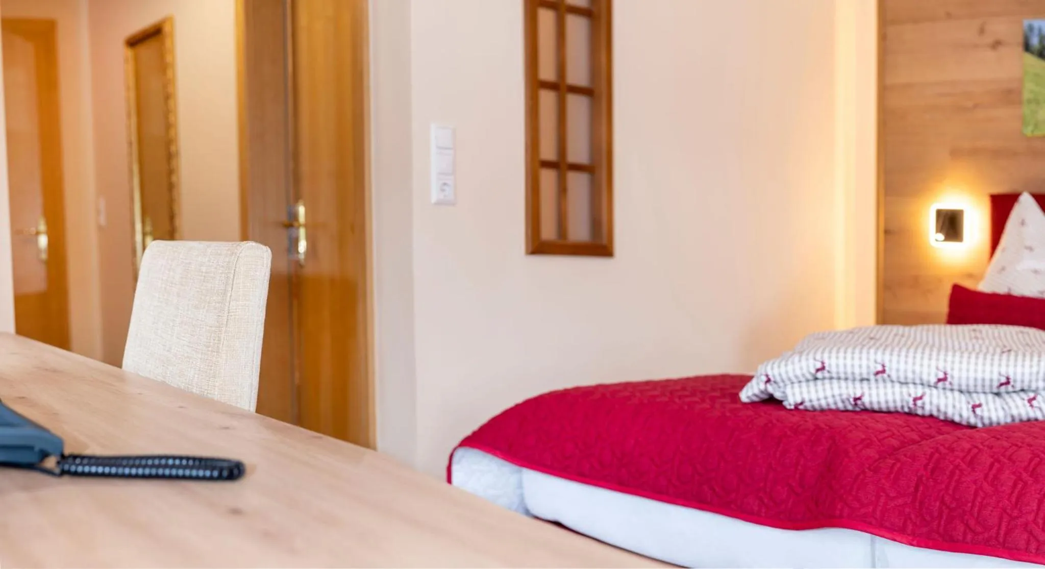 Photo of the whole room, Bed in Hotel Schneeberger