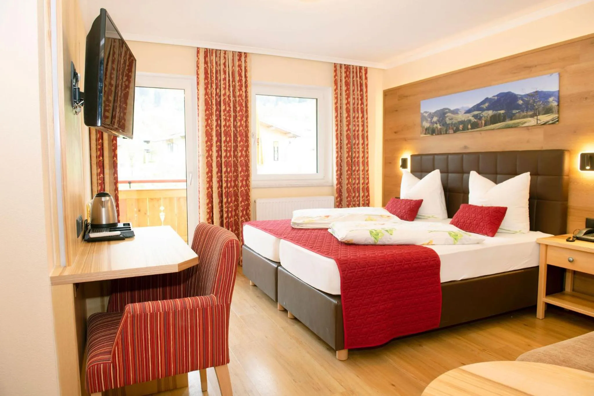 Photo of the whole room, Bed in Hotel Schneeberger