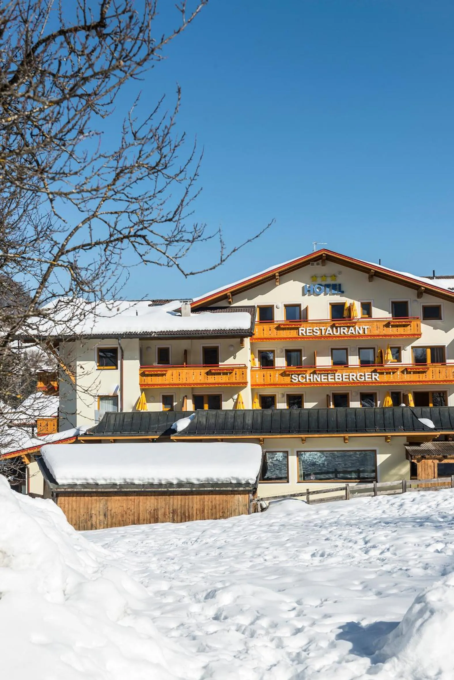 Property building in Hotel Schneeberger