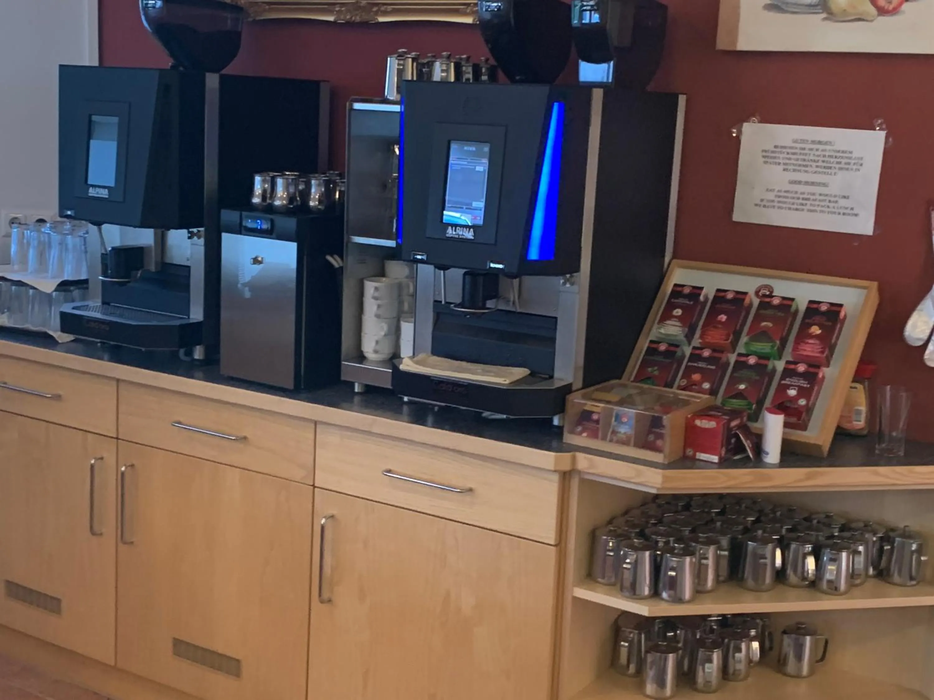 Breakfast in Hotel Schneeberger