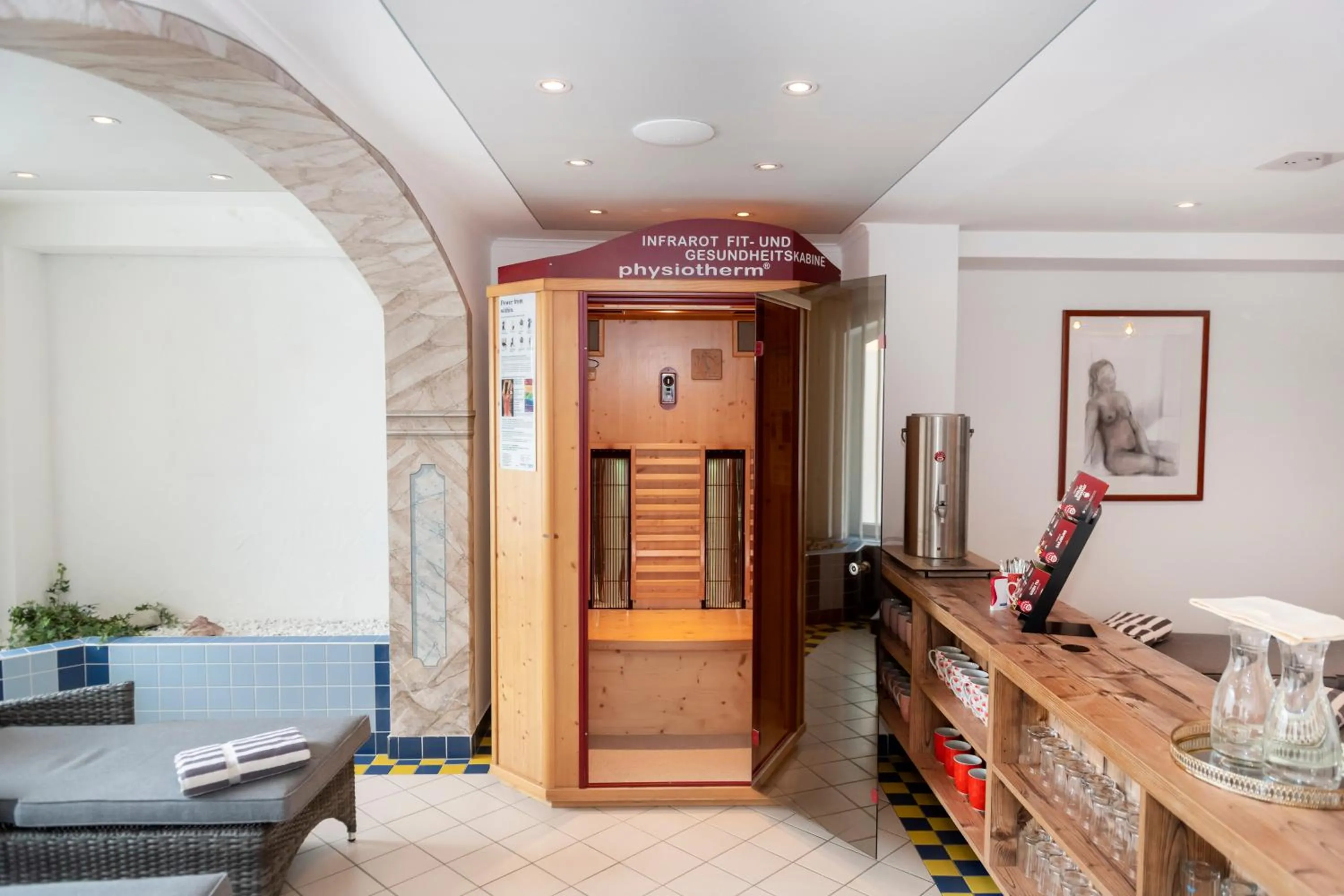 Spa and wellness centre/facilities in Hotel Schneeberger