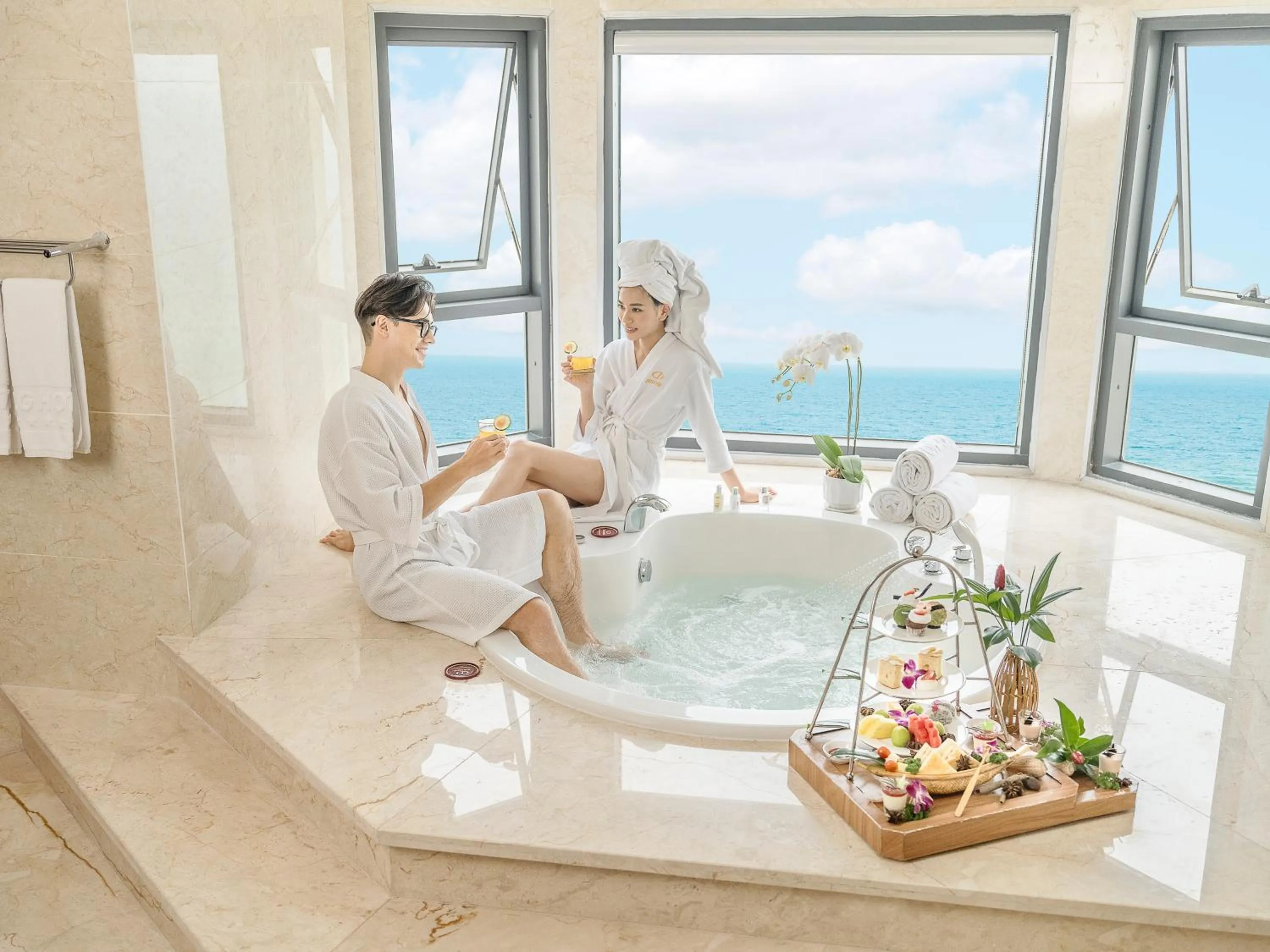 Sea view in DLG Hotel Danang