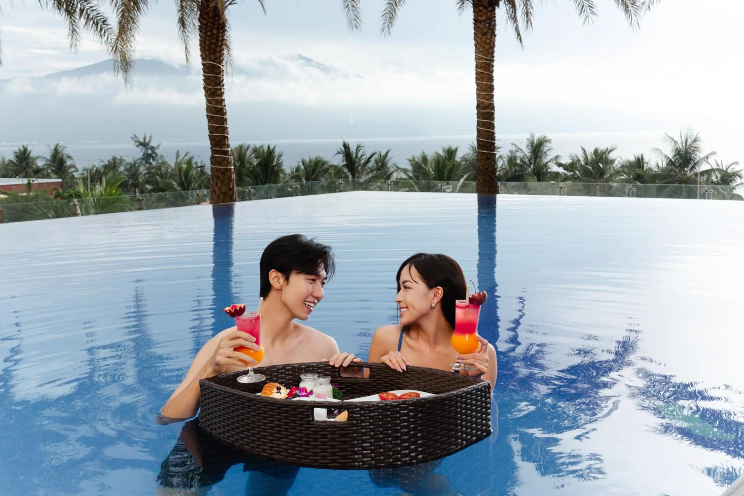 Swimming pool in DLG Hotel Danang