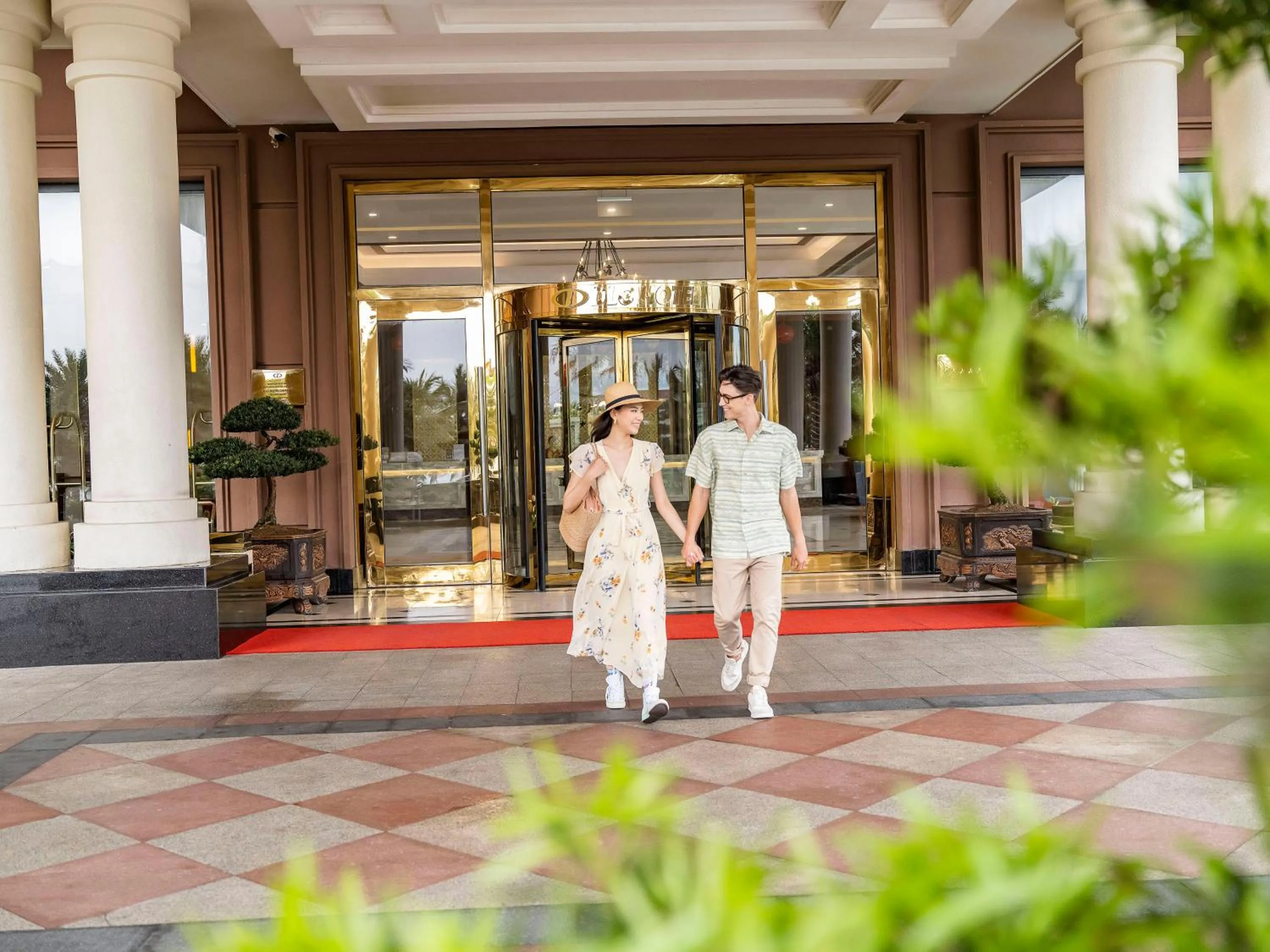 Lobby or reception in DLG Hotel Danang