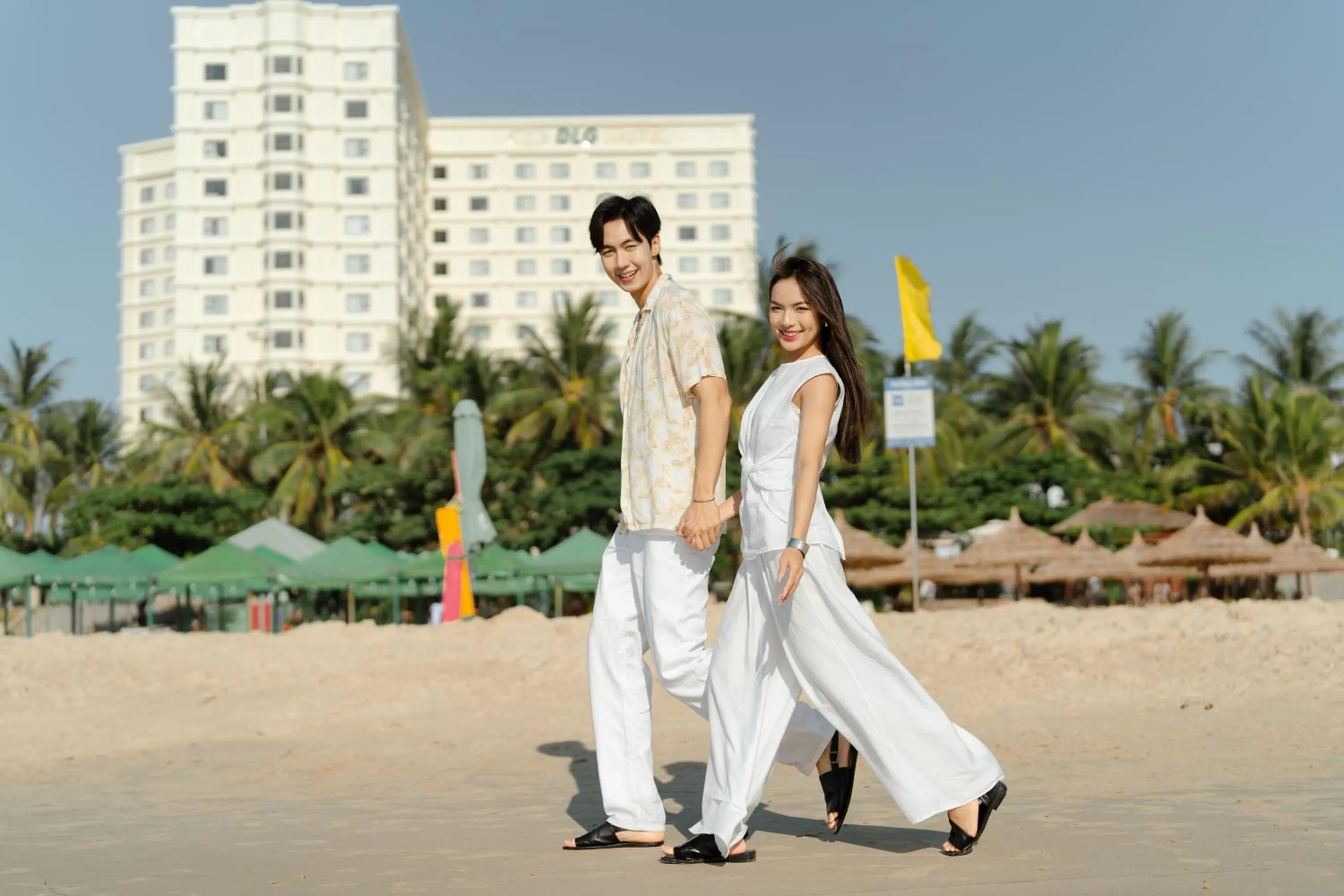 Beach in DLG Hotel Danang