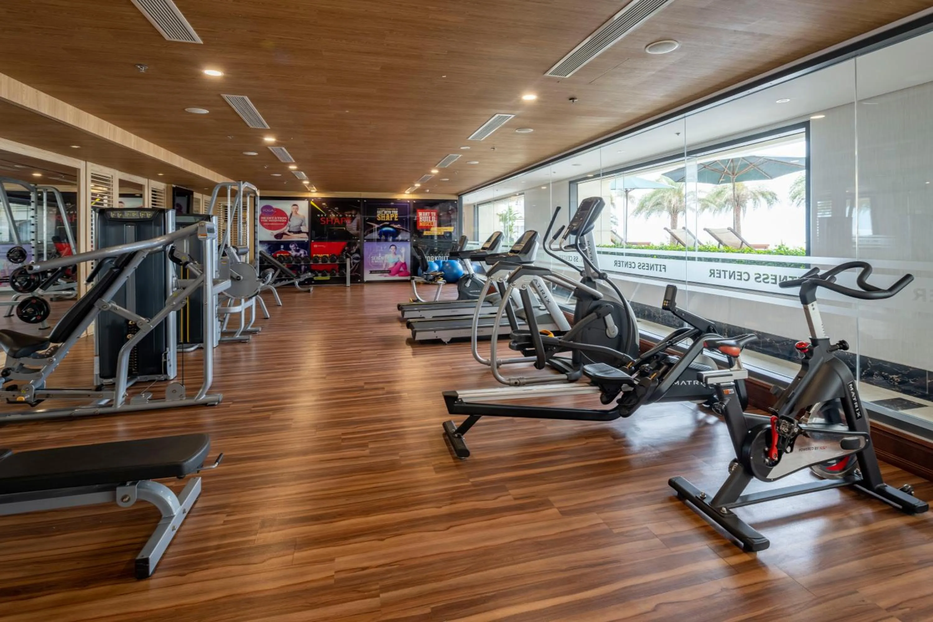 Fitness centre/facilities in DLG Hotel Danang