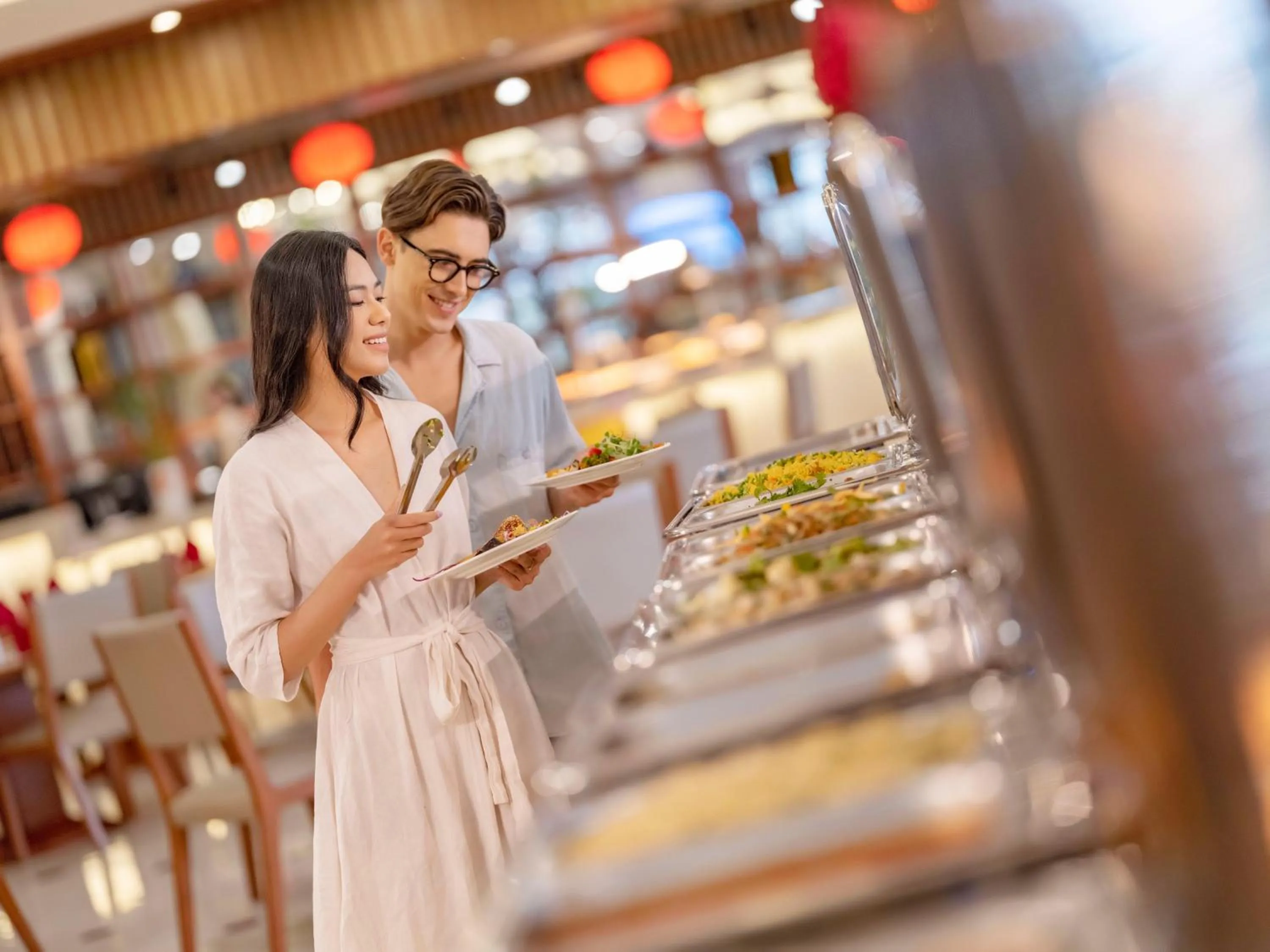 Buffet breakfast in DLG Hotel Danang