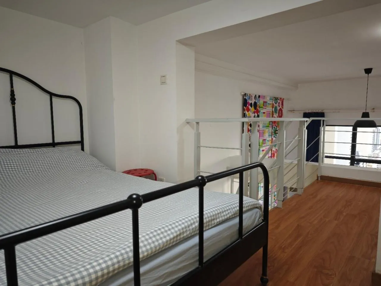 Bed in iNestin Shanghai Apt Xinjinqiao Road