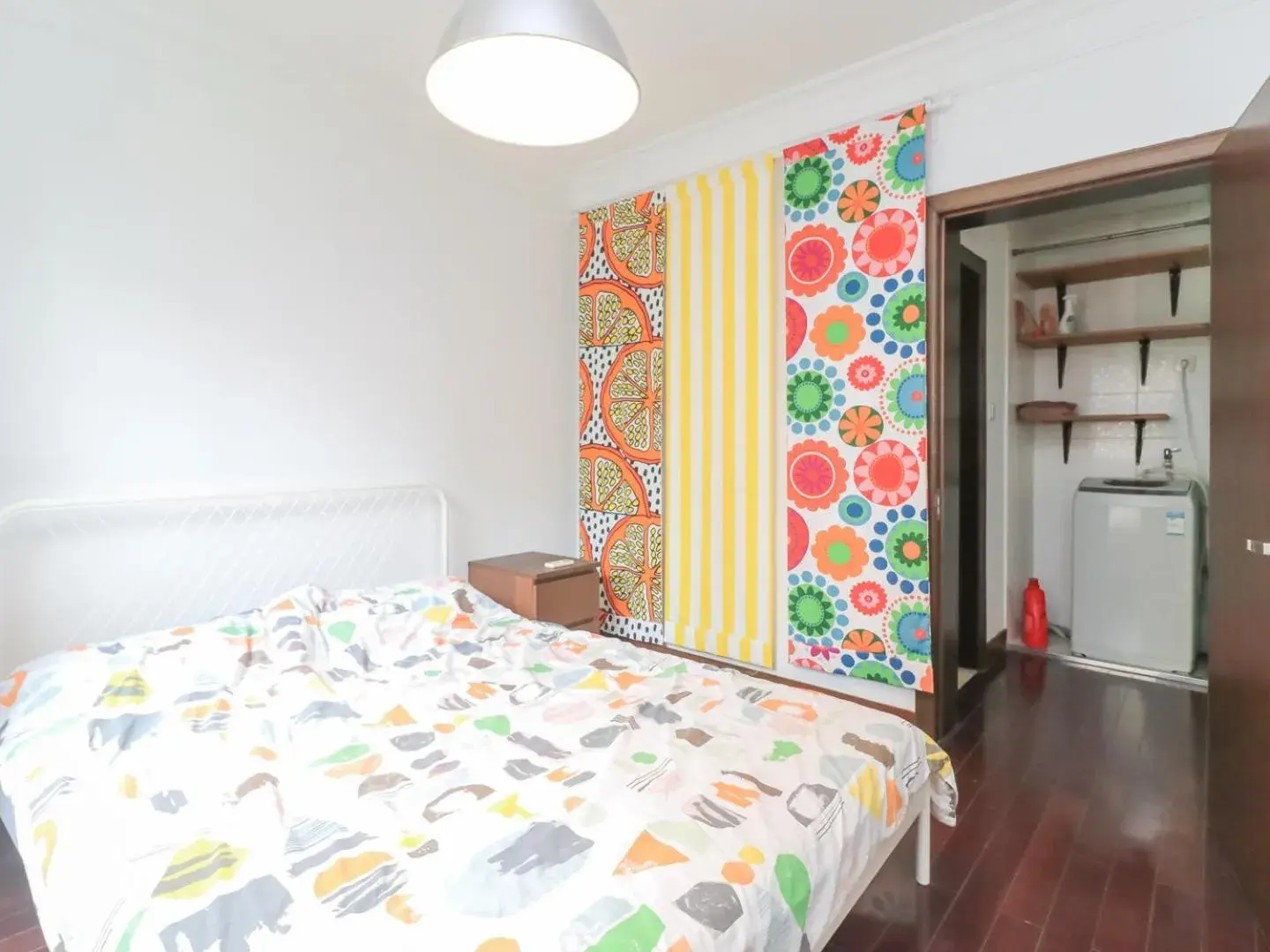 Bed in iNestin Shanghai Apt Hongfeng Road Bed in iNestin Shanghai Apt Hongfeng Road