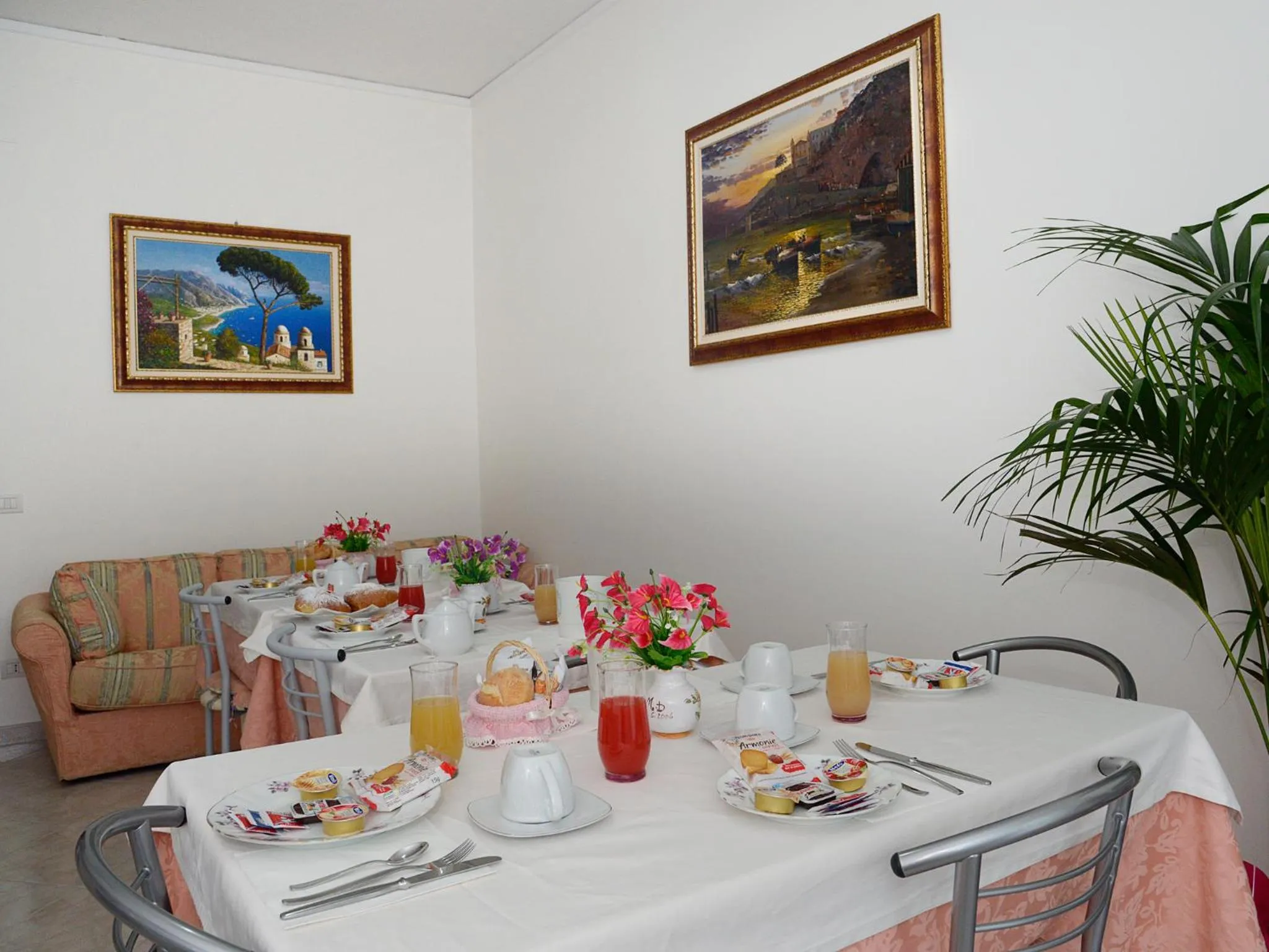 Food and drinks in B&B La casa D'amare