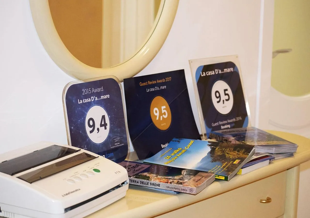 Certificate/Award in B&B La casa D'amare