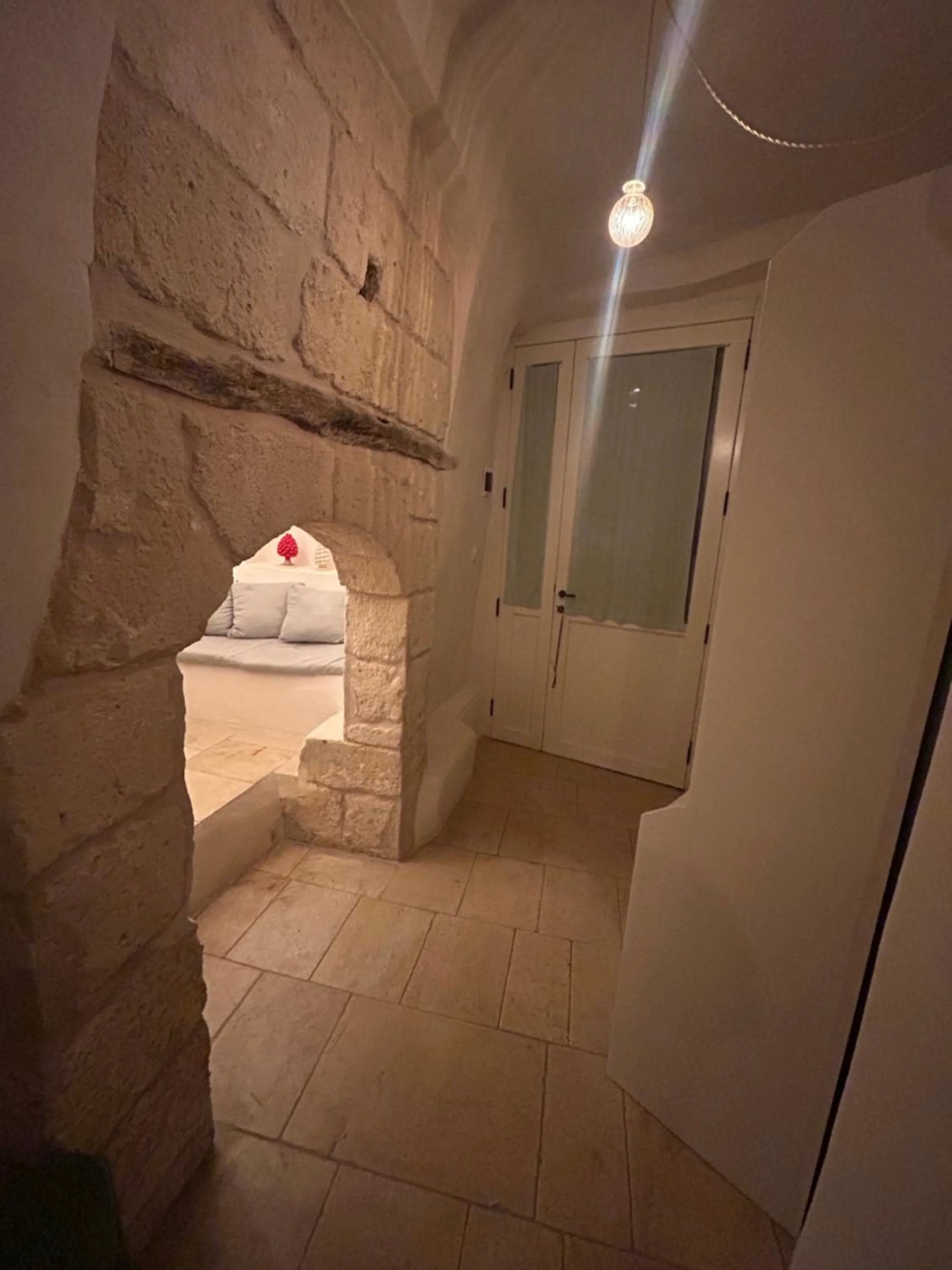 Bedroom, Bed in Masseria Pelosella B&B