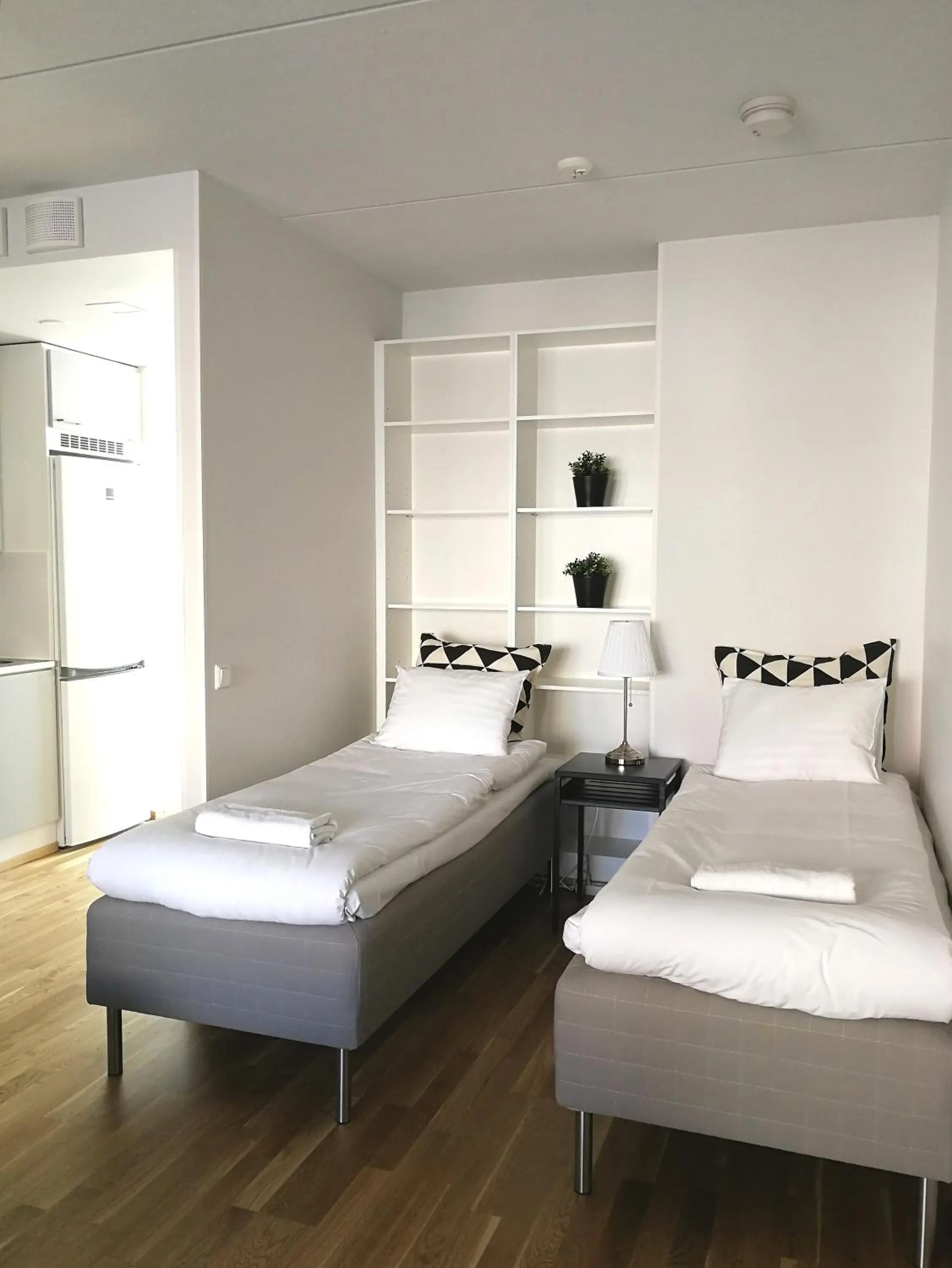 Bed in Haave Apartments Tampere