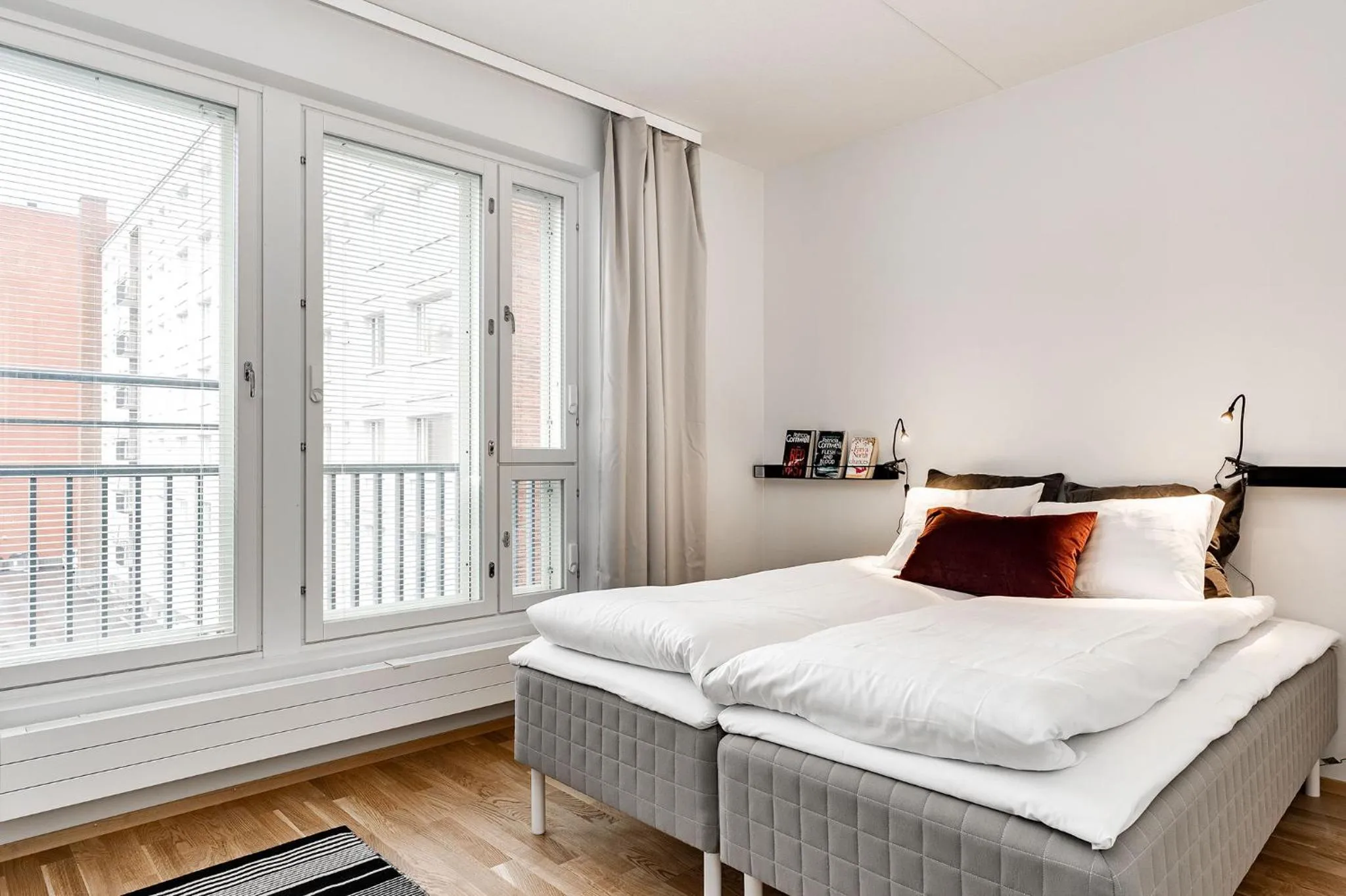 Bed in Haave Apartments Tampere