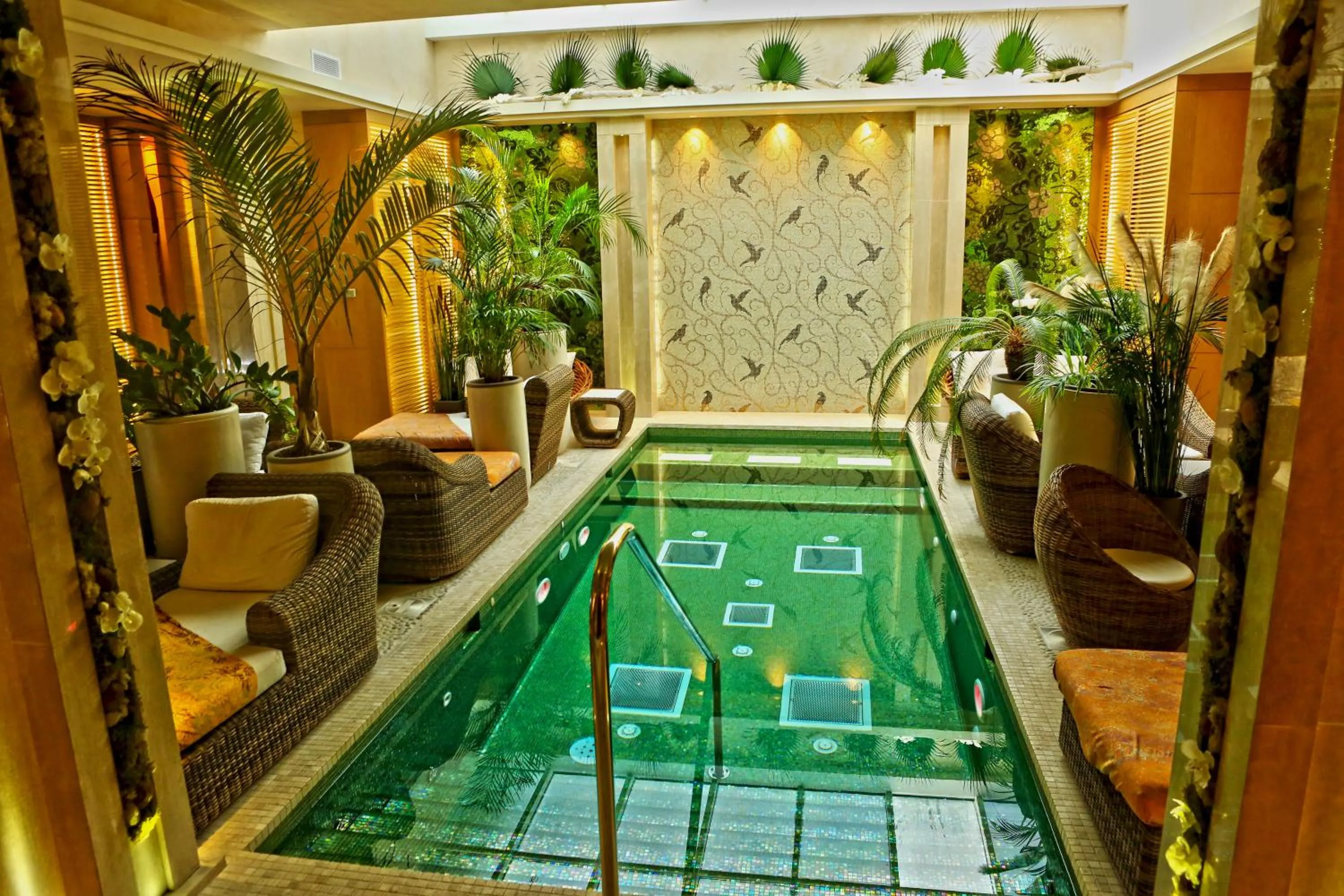 Spa and wellness centre/facilities in Hostellerie La Farandole