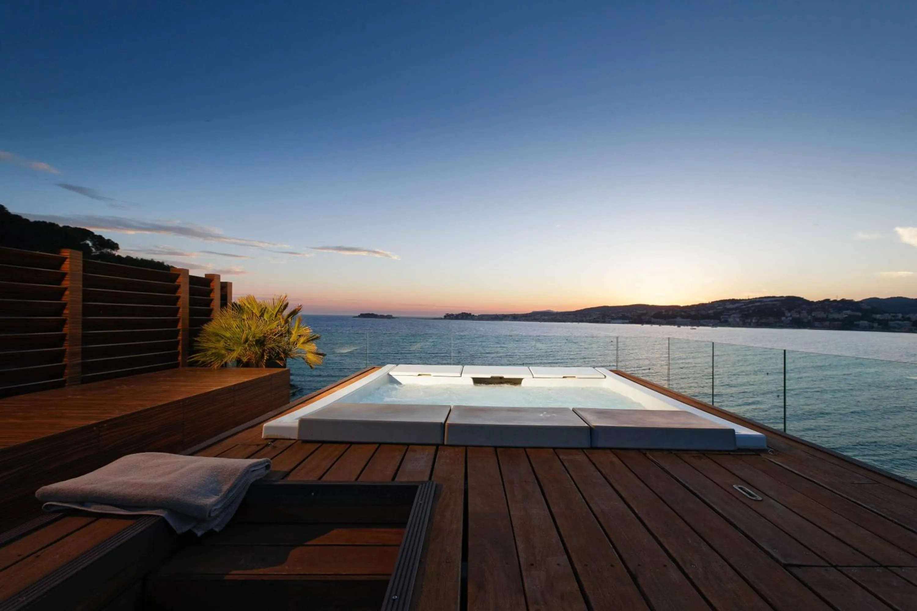 Balcony/Terrace in Hostellerie La Farandole