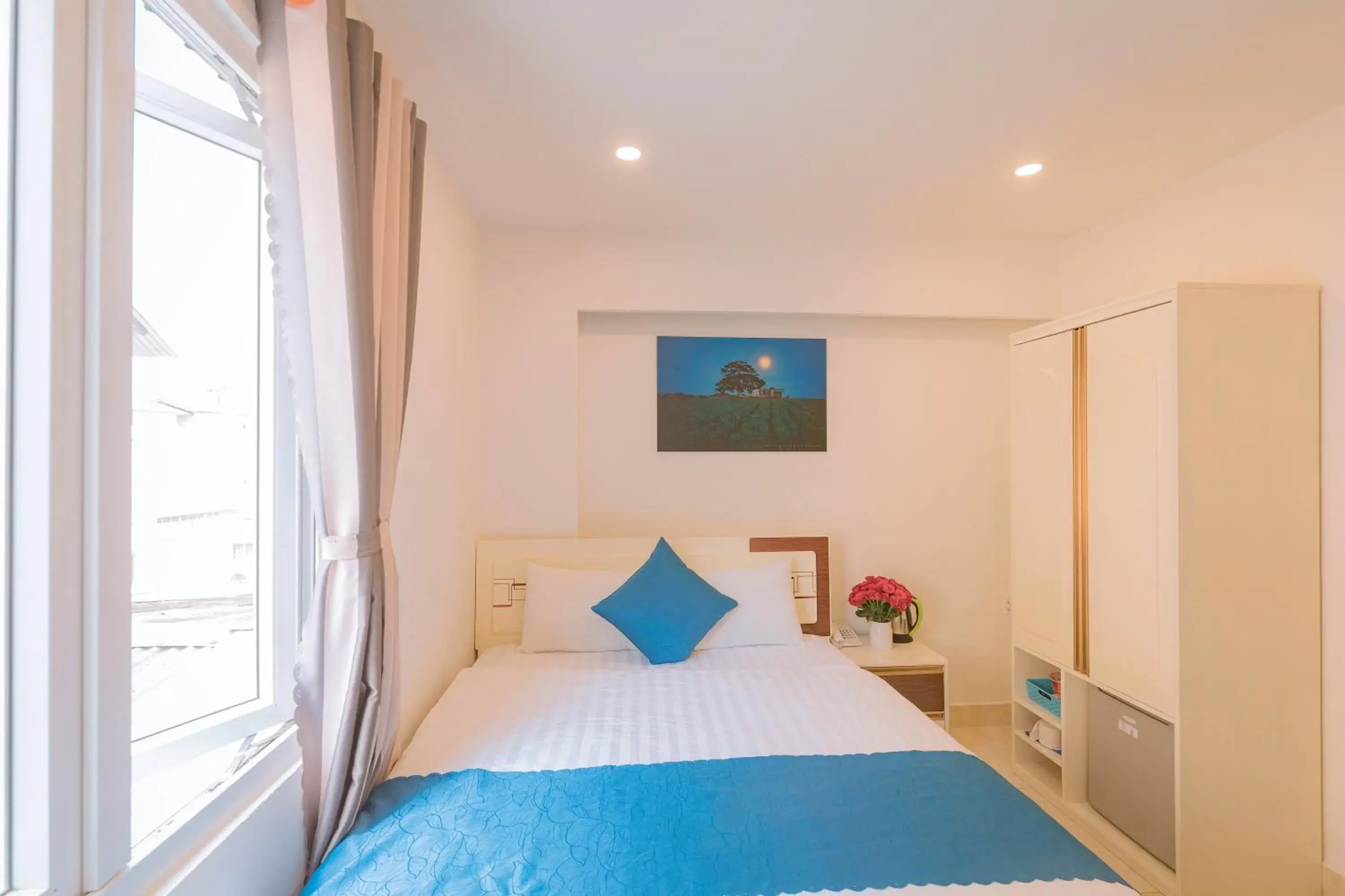 Bed in Thanh Thanh Hotel Bed in Thanh Thanh Hotel